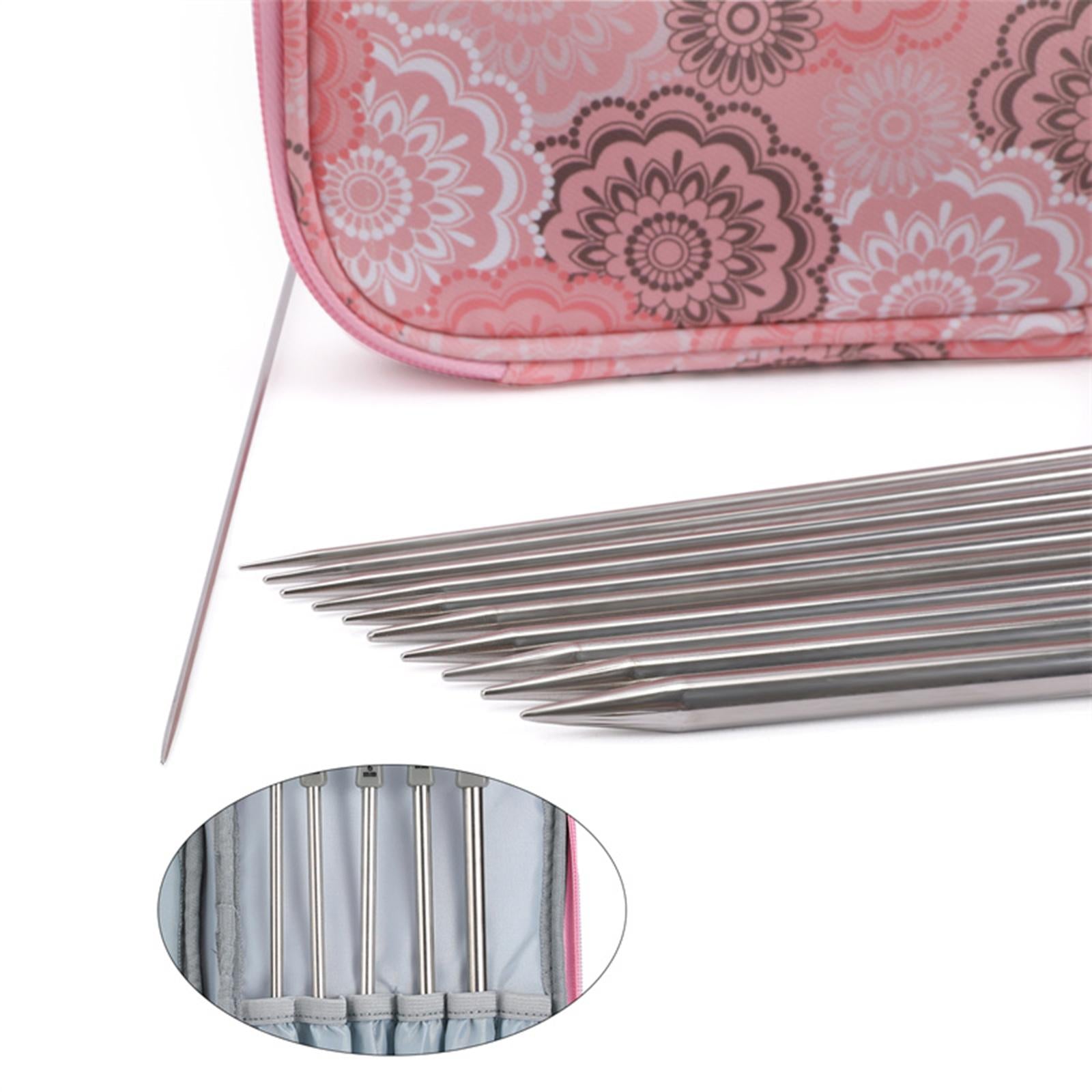 Knitting Set Double Ended for Crochet Hook DIY Beginner Knitting Straight Type A