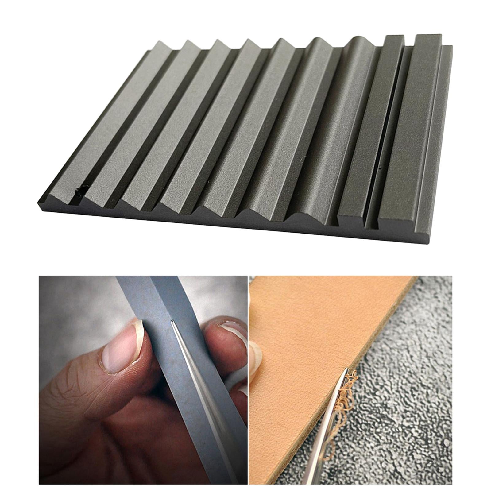 Sharpener Guide for Leather Cutter Sandpaper Edge Edge Beveling Edge Skiving
