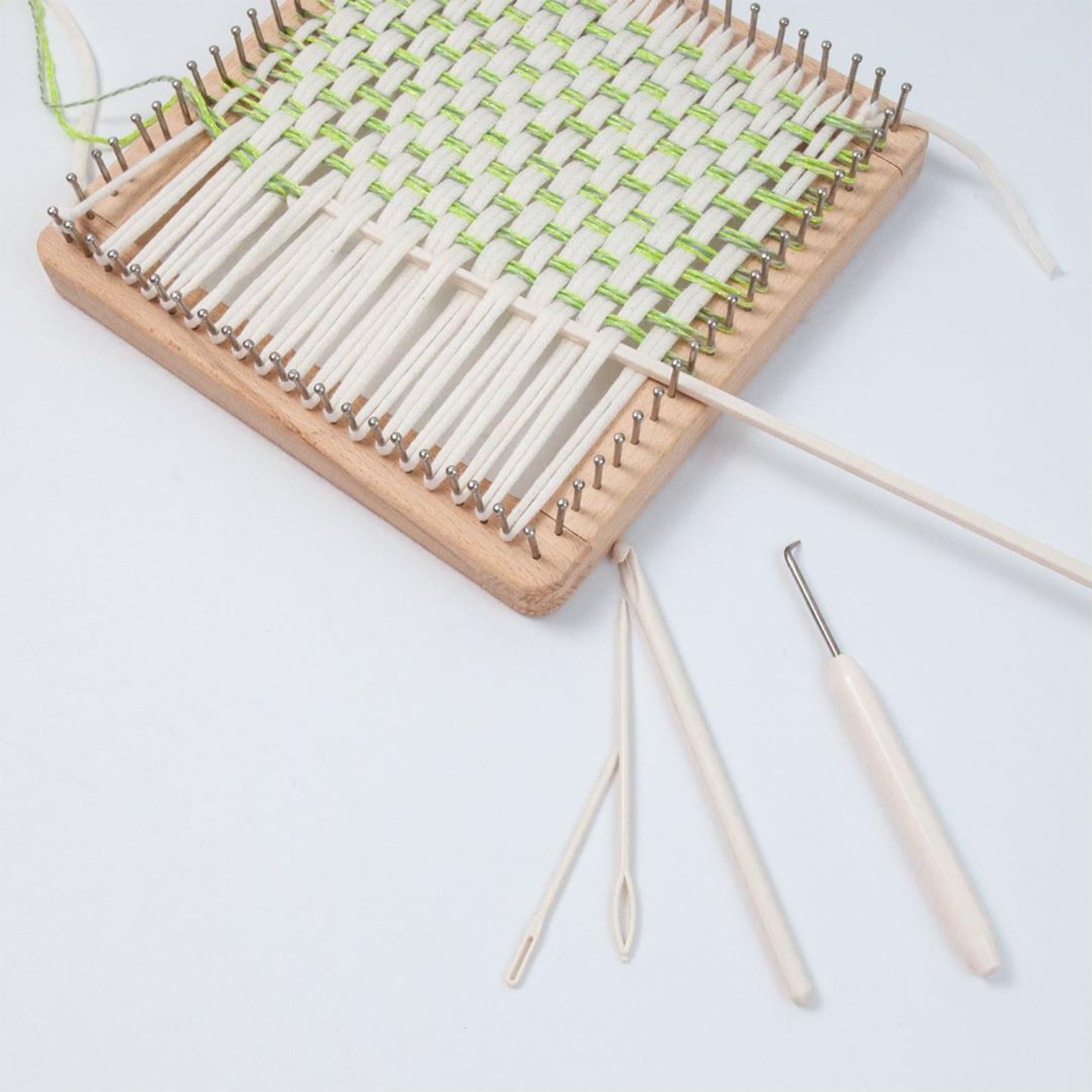Knitting Loom Needles Craft Kits Flexible for Scarfs Shawls Hats