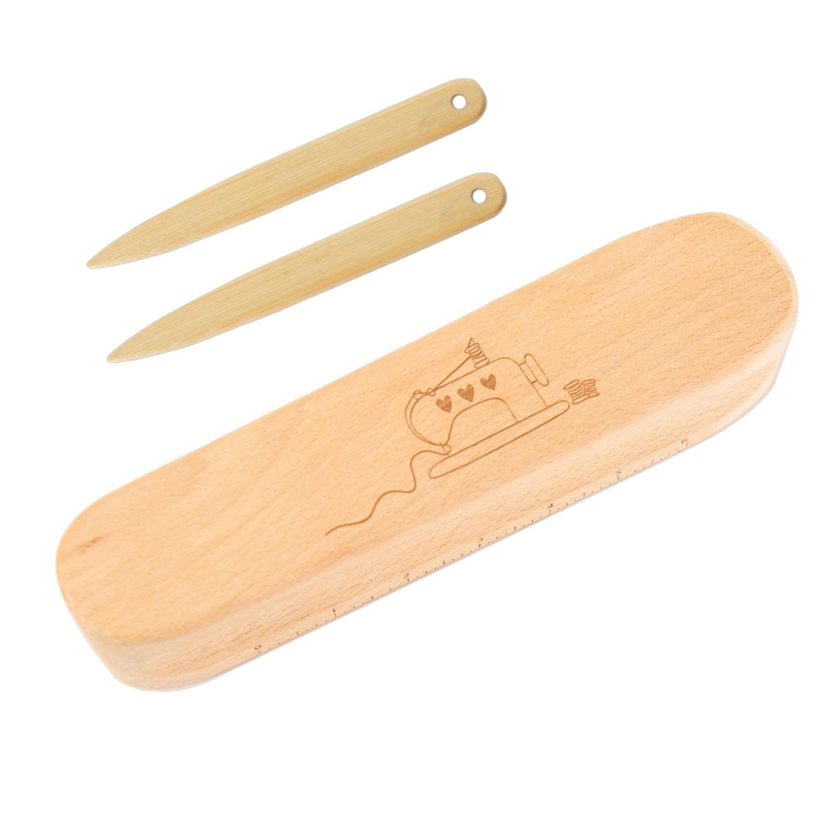 Wood Tailors Clapper Handheld Large for Sewing Point Pressing Embroidery