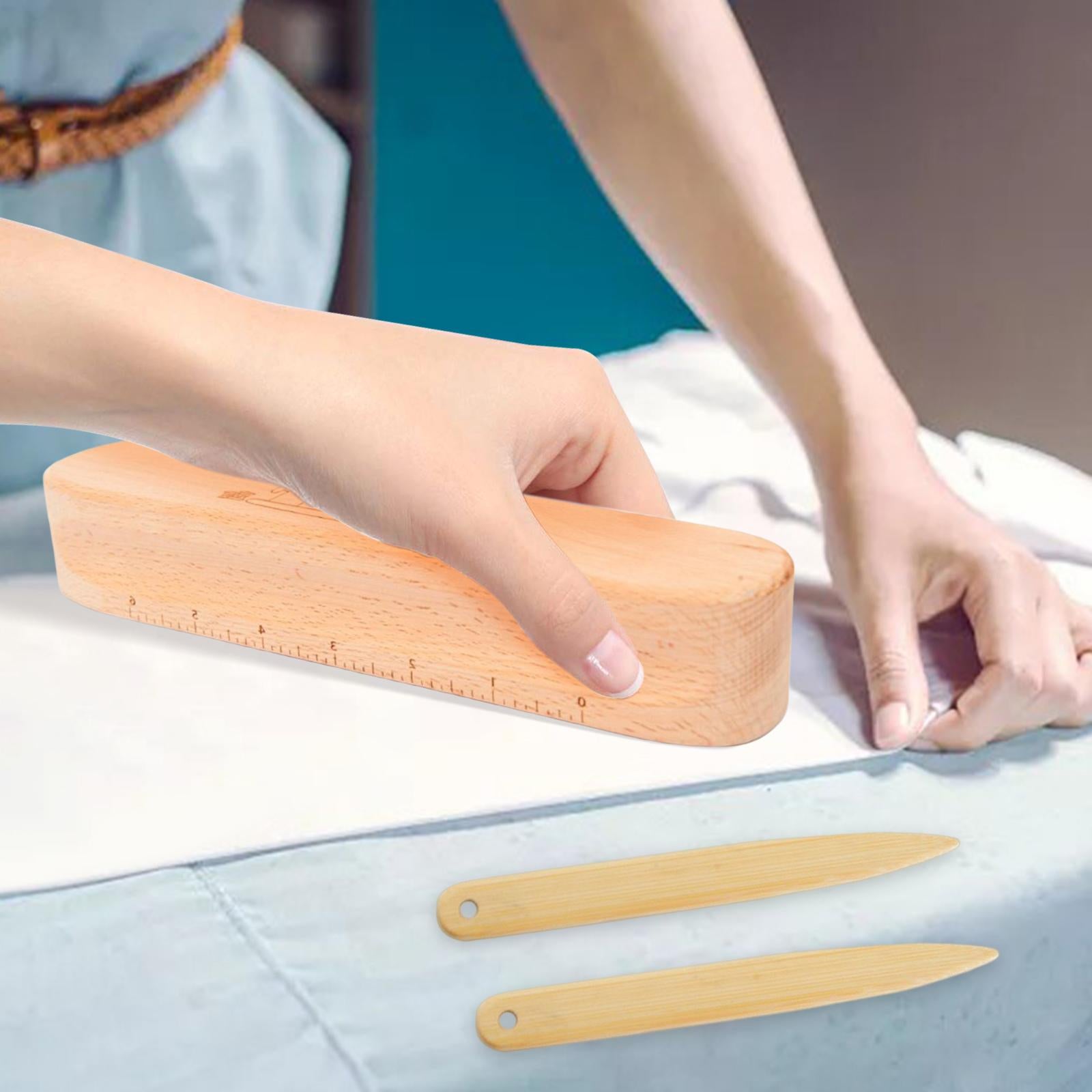 Wood Tailors Clapper Handheld Large for Sewing Point Pressing Embroidery