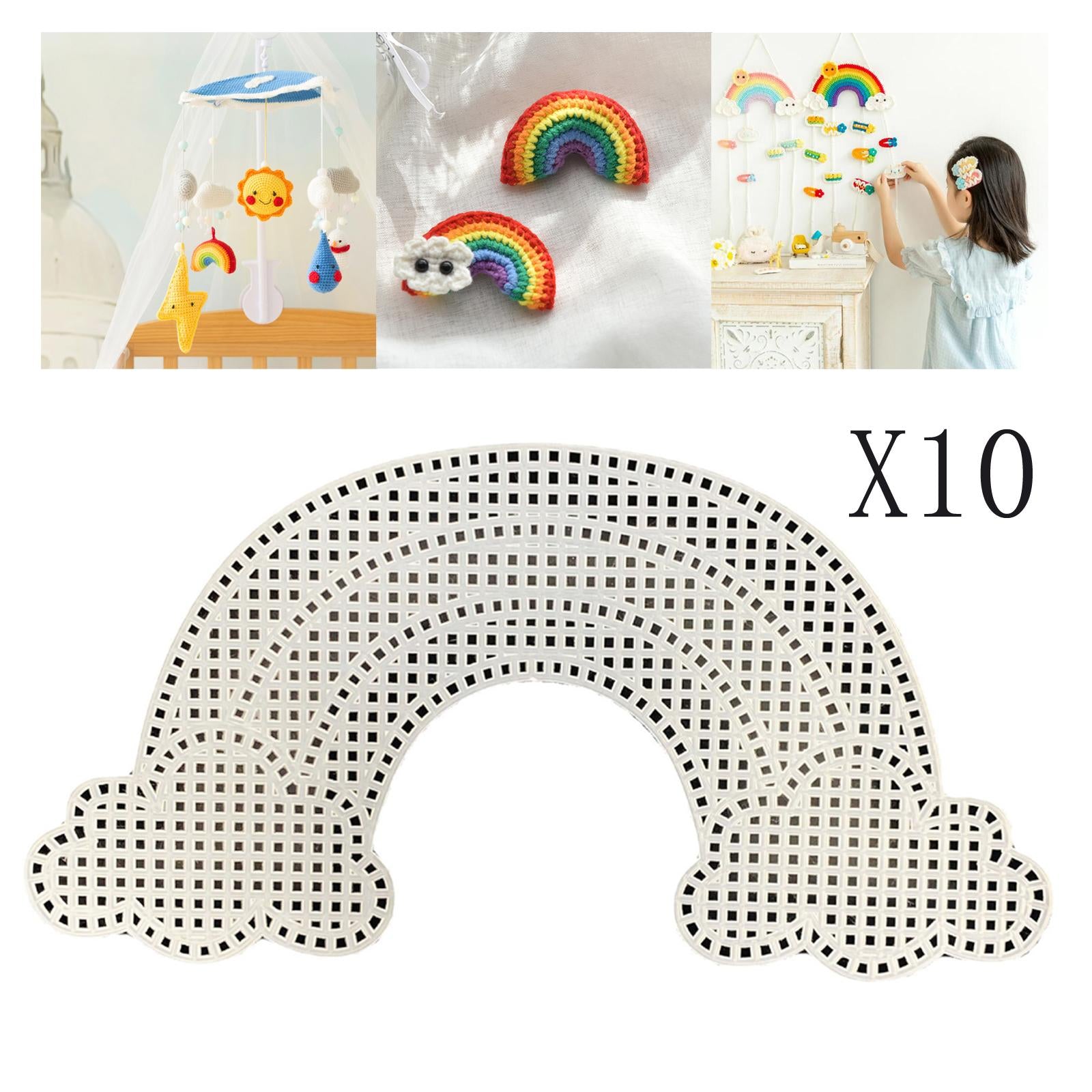 Plastic mesh Sheets Bag Making Knitting Mesh Sheets DIY Bag Tool B