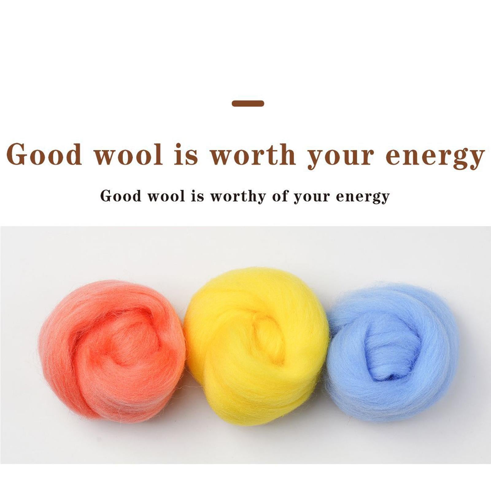 Needle Kit DIY with Instructions Painting Craft Wool Felting for Starter A