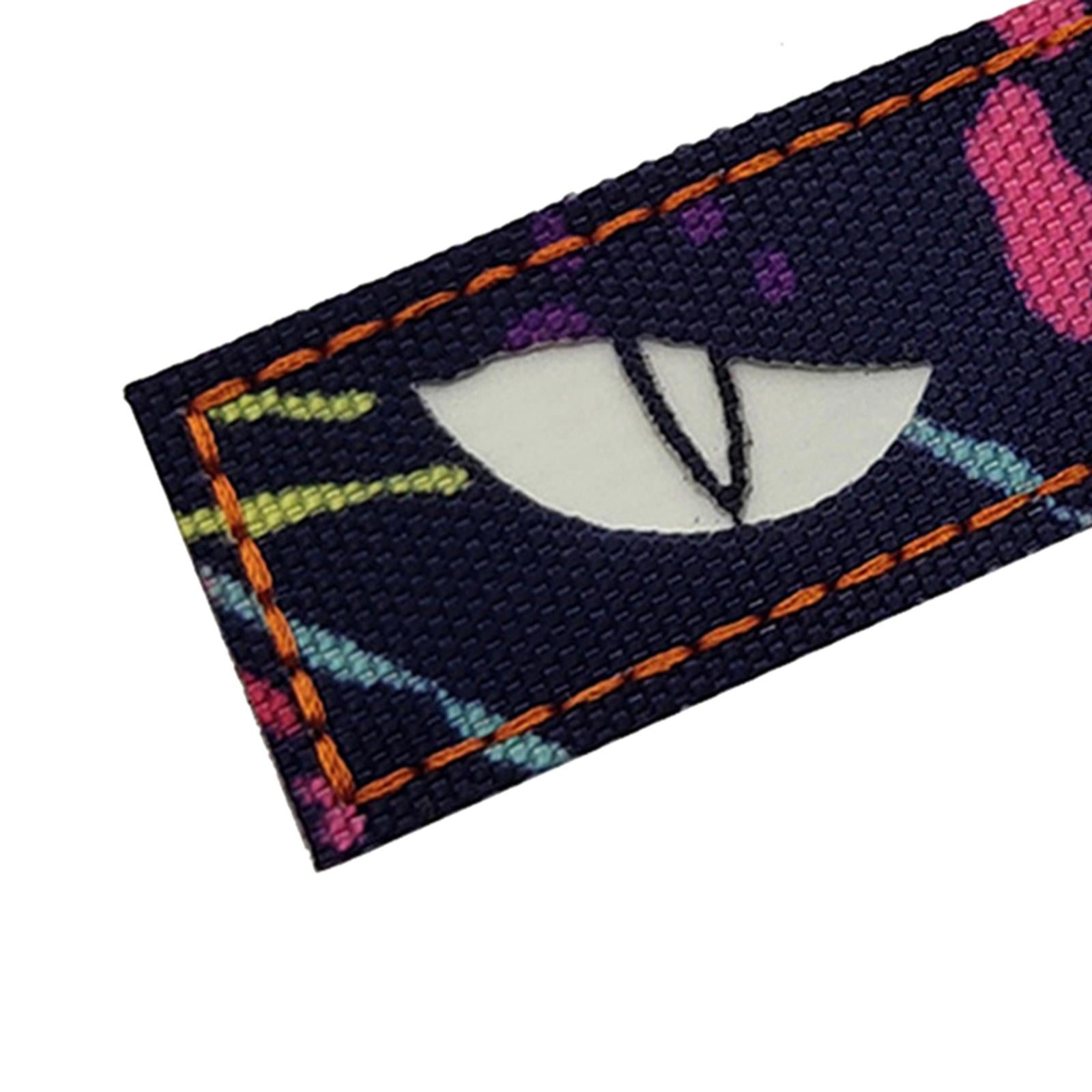 Cat Eye Patches of Morale Glow The Dark Armband Badges for Helmet Bags Blue