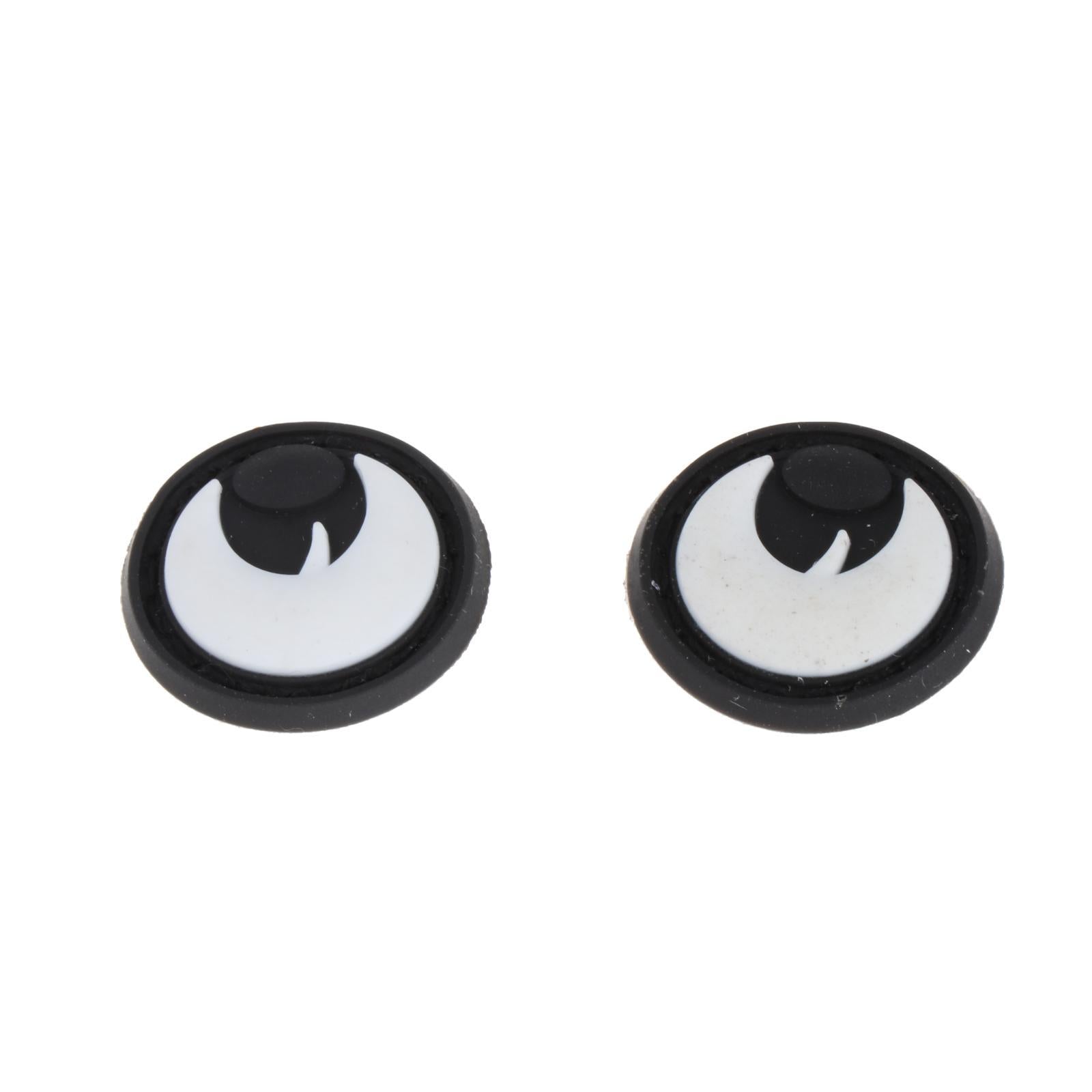 Glowing Cat Eye Patches Badges Fasteners Armband for Hats Helmet Outdoor Round