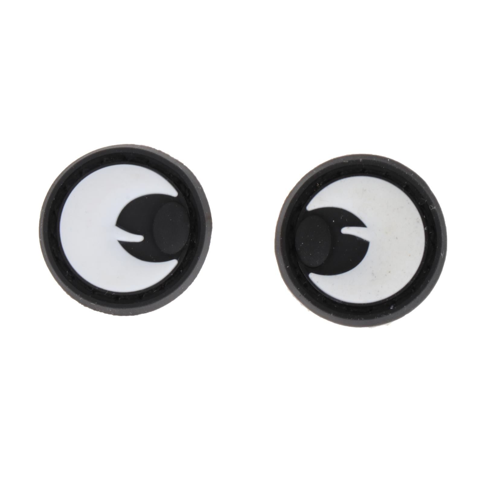Glowing Cat Eye Patches Badges Fasteners Armband for Hats Helmet Outdoor Round