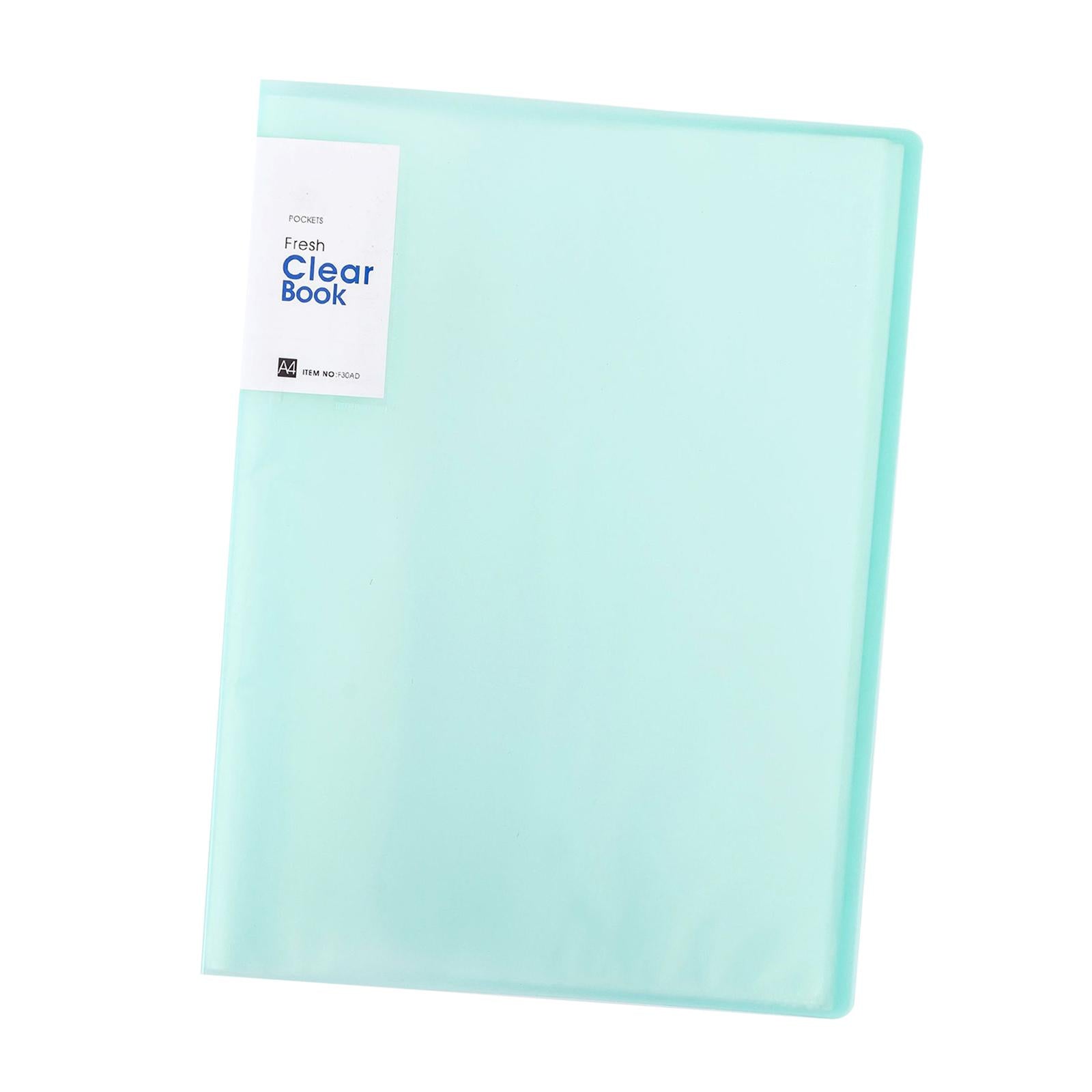Diamond Painting Storage Book Container A4 Album Binder No Loose Leaf green