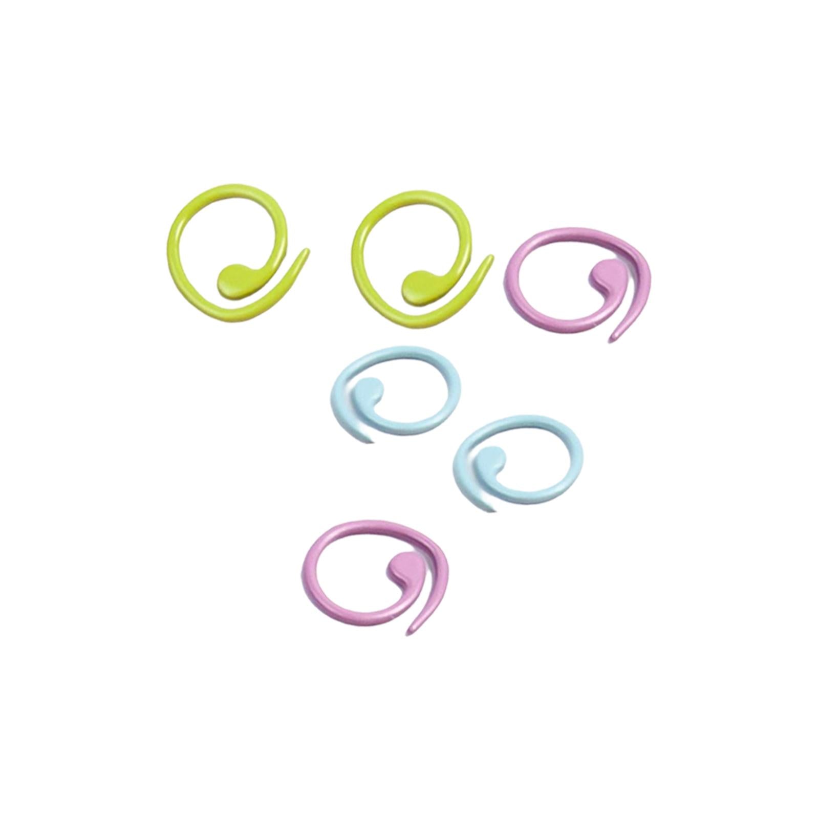 30Pcs Stitch Marker Ring Mixed colorful ring Marker for DIY Handmade Craft