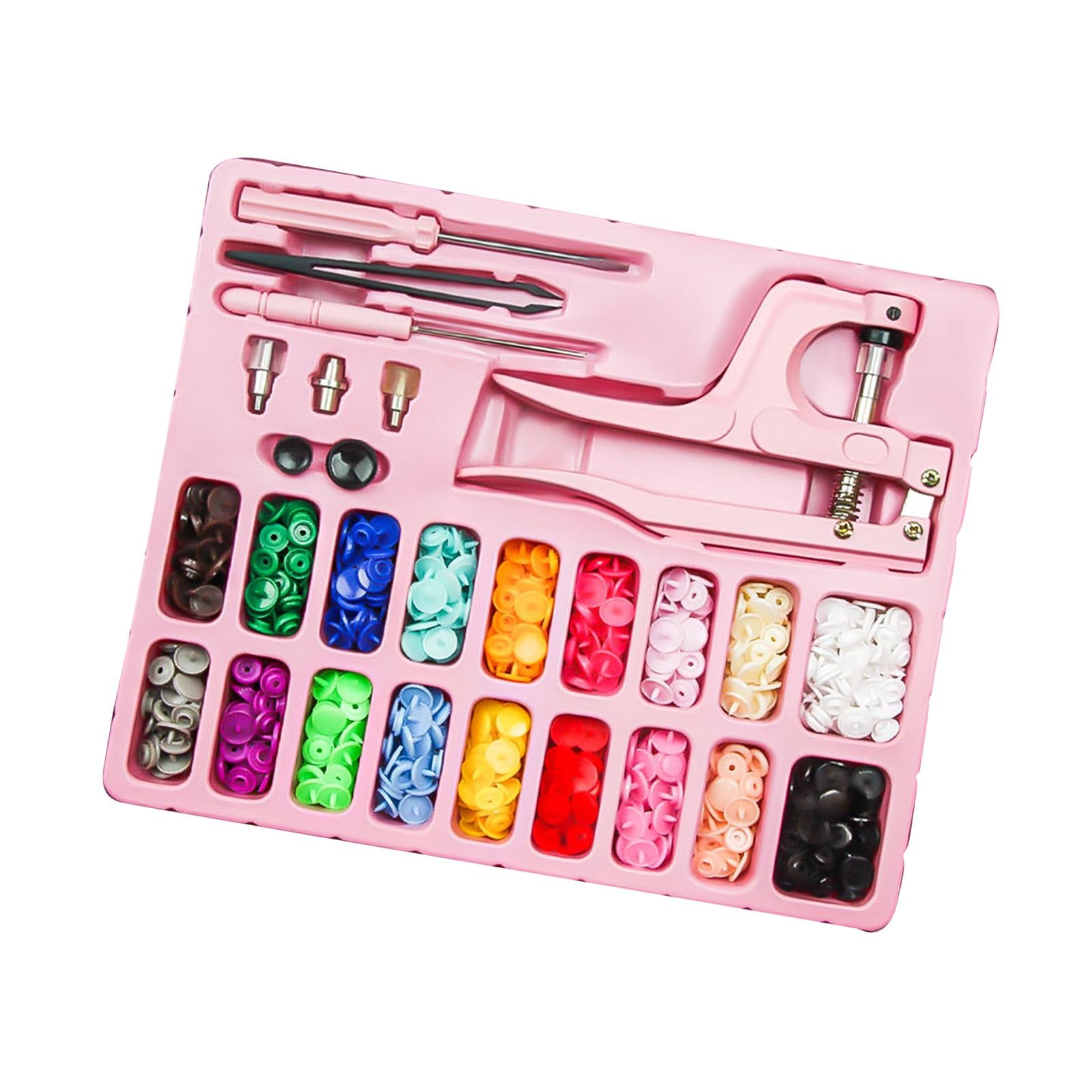 Snap Buttons Press Studs Snap Fasteners Kit Crafts Jackets Crafting