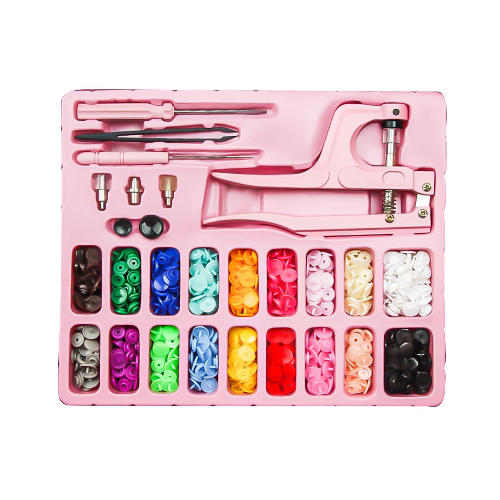 Snap Buttons Press Studs Snap Fasteners Kit Crafts Jackets Crafting
