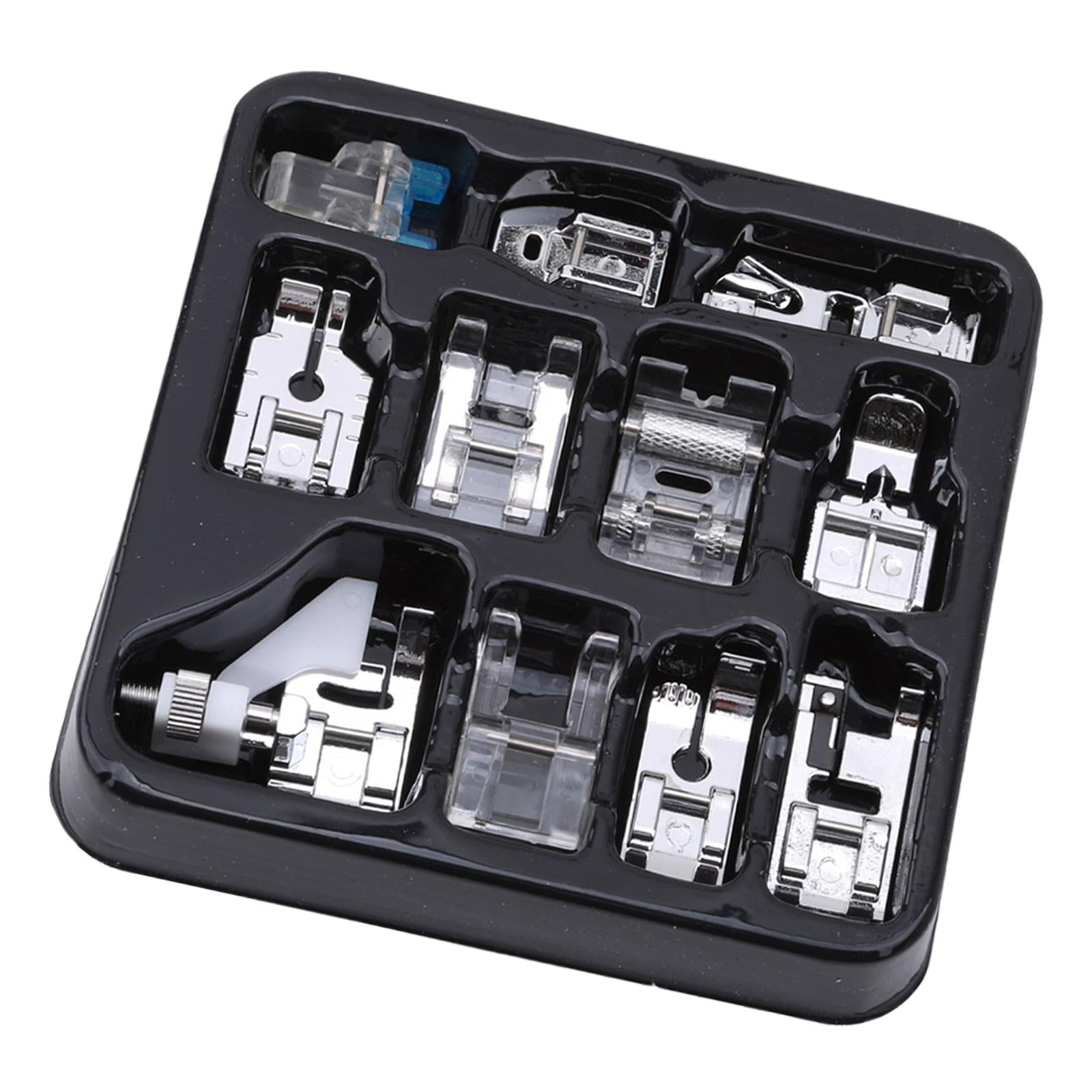 11Pcs Presser Feet Set Sewing Accessories for Low Shank Sewing Machine