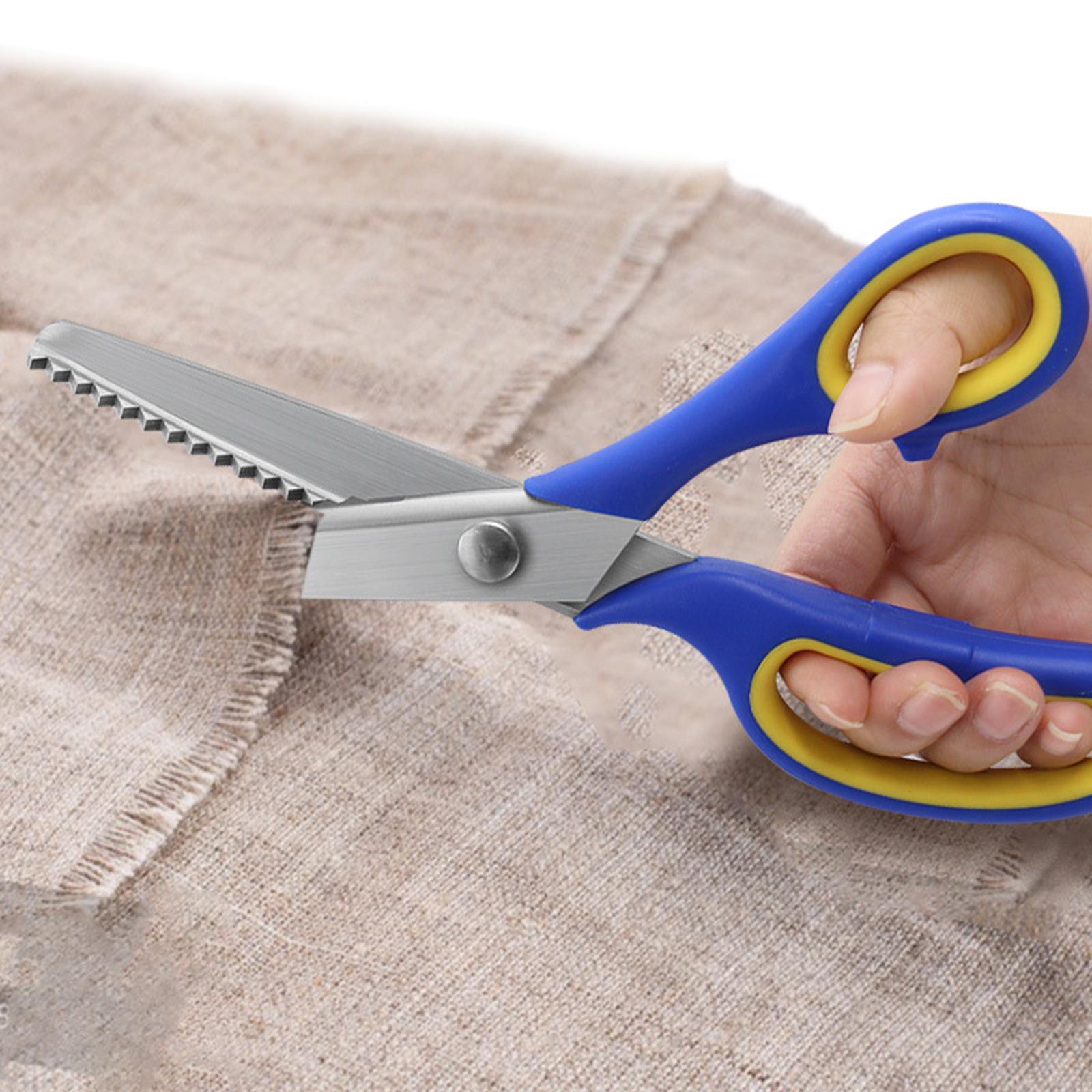 Cutting Fabric Cutter Sewing Dressmaking for Embroidery Hand Craft Tailors Blue Yellow