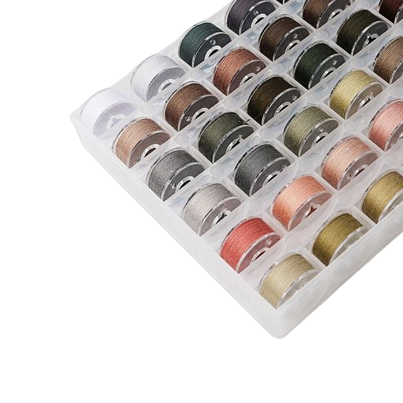 36Pcs Sewing Machine Bobbin Threads for Roll Machine Knitting Craft Supplies StyleD