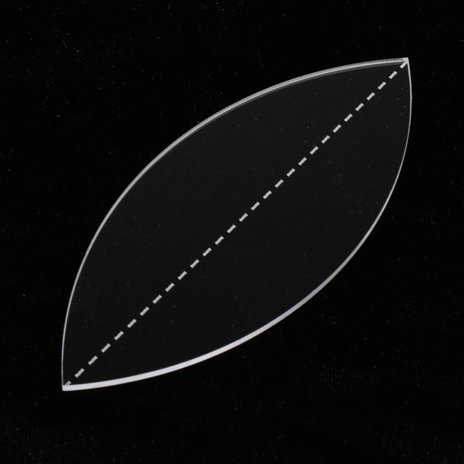 Transparent Quilting Template Reusable for Cutting Patterns Sewing Tool 8inch