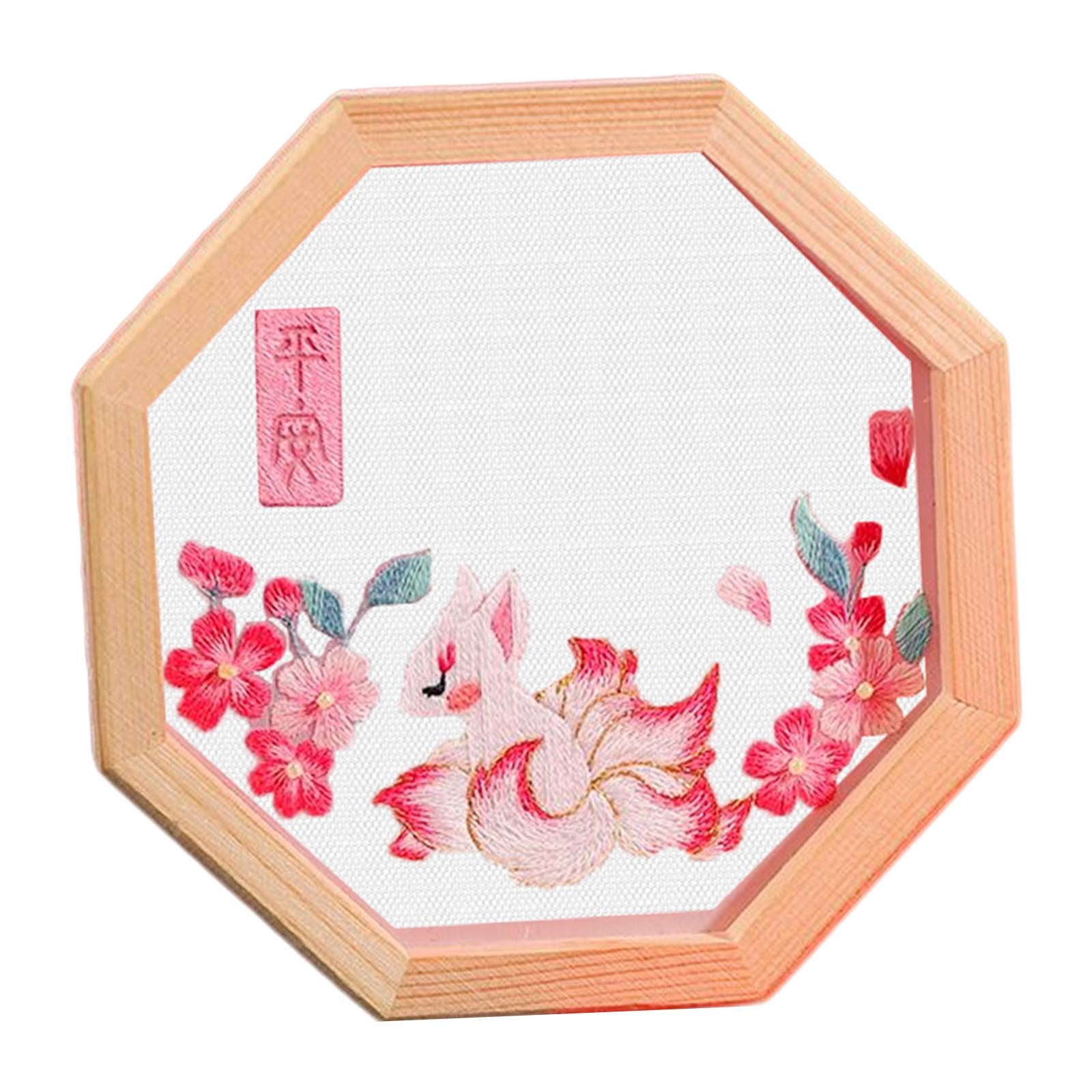 Embroidery Beginner Kits Cross Stitch Kits with Patterns Home Decor StyleC