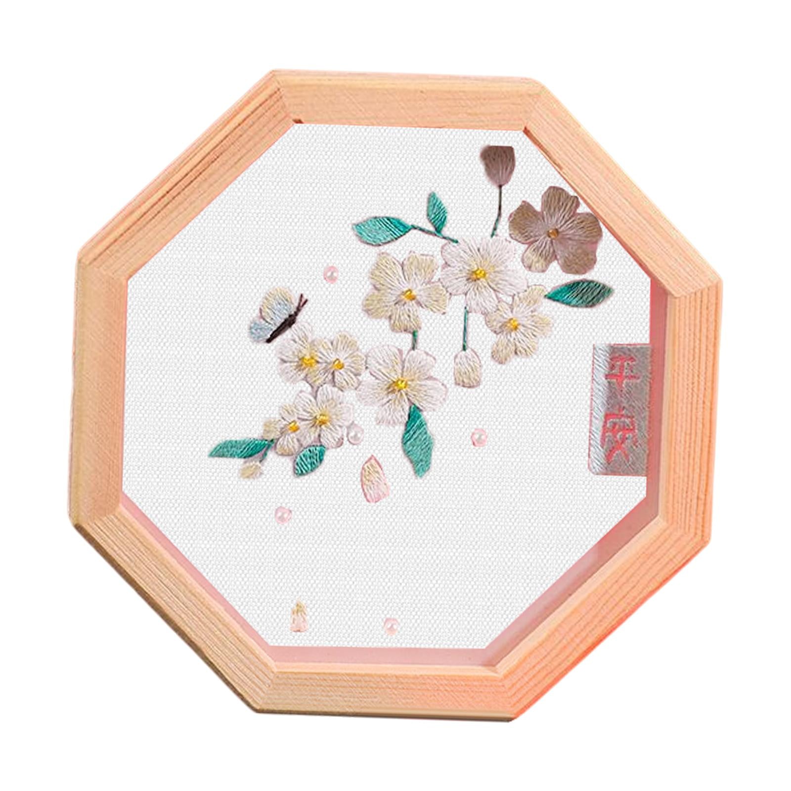 Embroidery Beginner Kits Cross Stitch Kits with Patterns Home Decor StyleD
