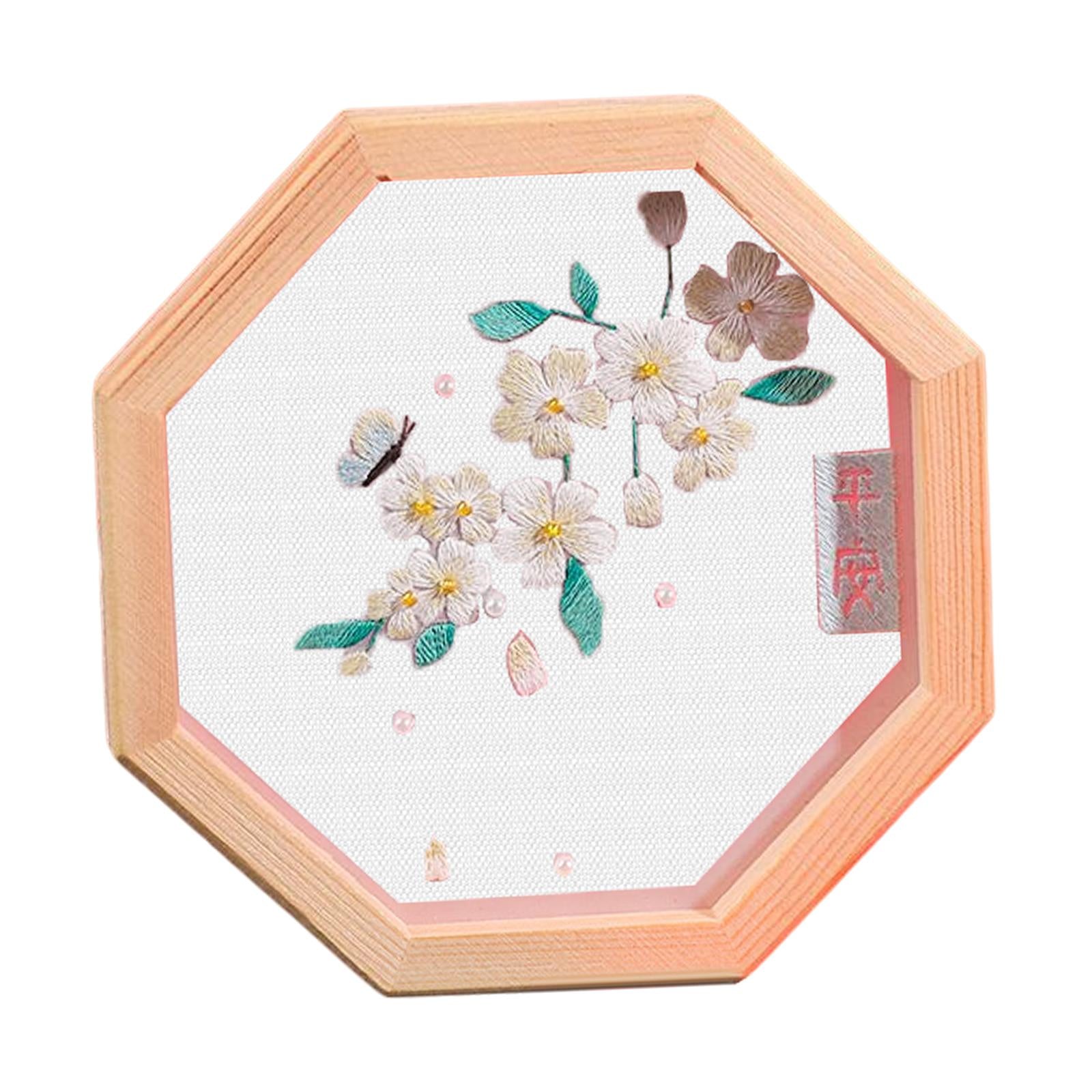 Embroidery Beginner Kits Cross Stitch Kits with Patterns Home Decor StyleD