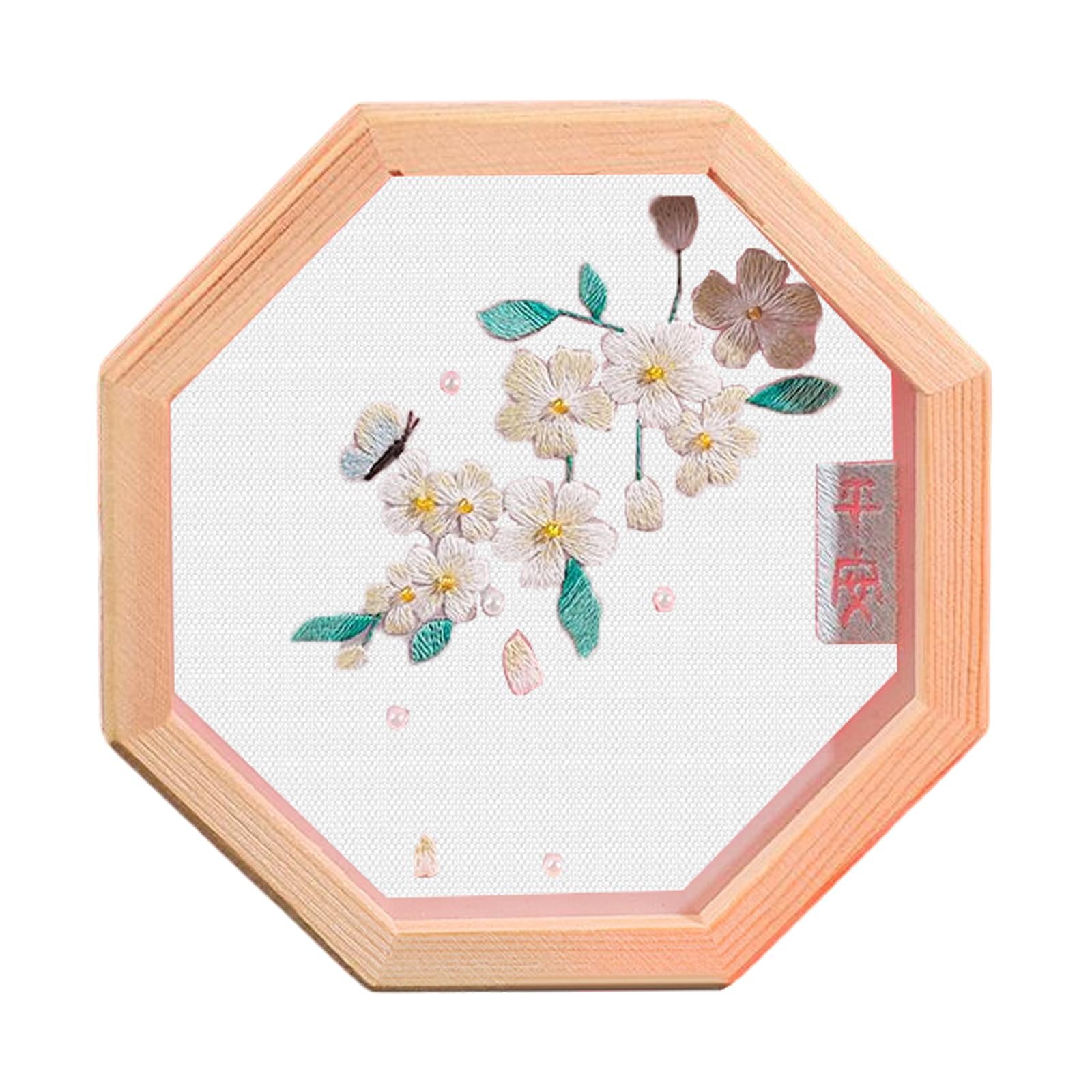 Embroidery Beginner Kits Cross Stitch Kits with Patterns Home Decor StyleD
