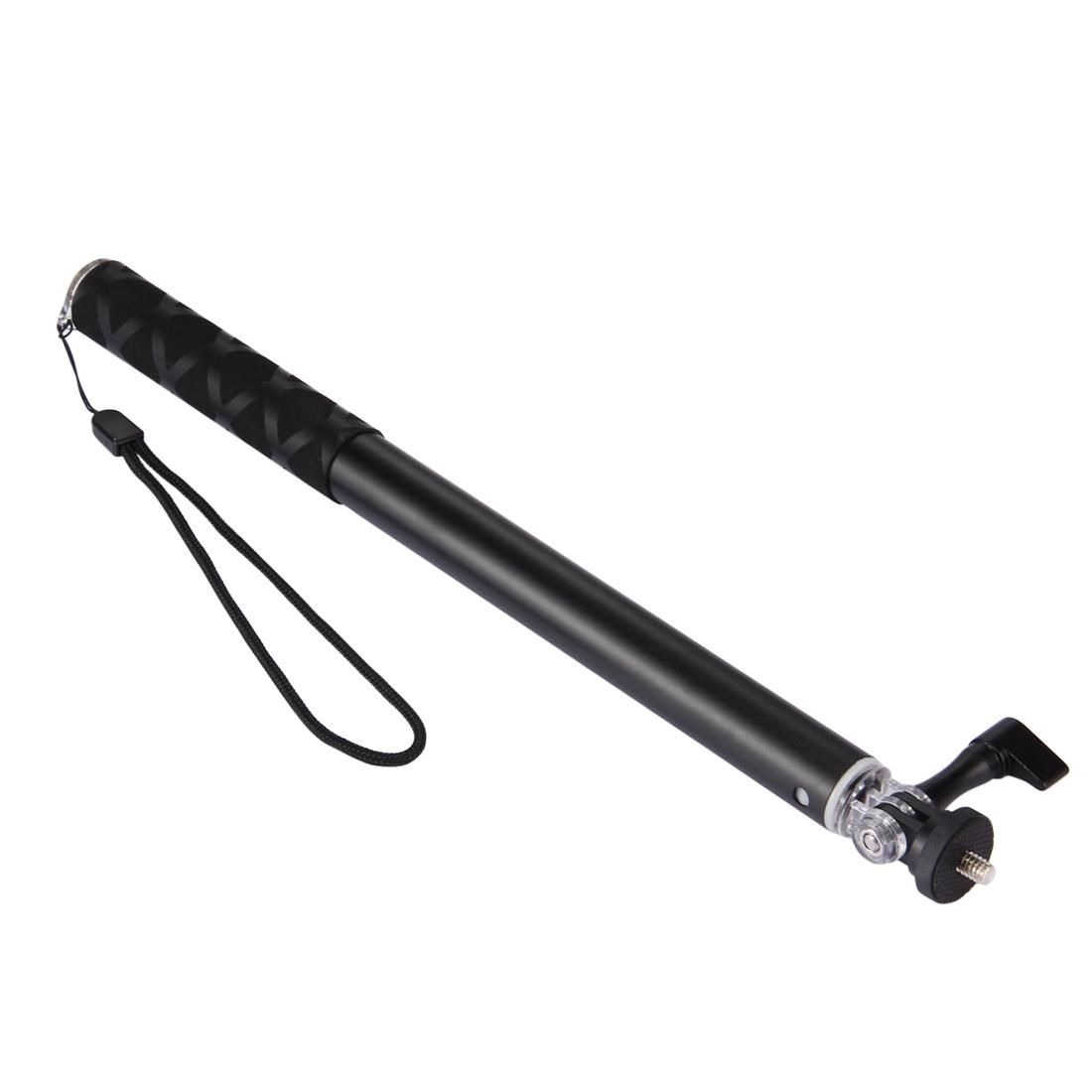 Extendable Self-portrait Waterproof Aluminum Alloy Handheld Monopod with Tripod Mount Adapter + Screw for GoPro HERO5 Session /5 /4 Session /4 /3+ /3 /2 /1, Xiaoyi Sport Cameras, Full Length Max: 100cm (Green)