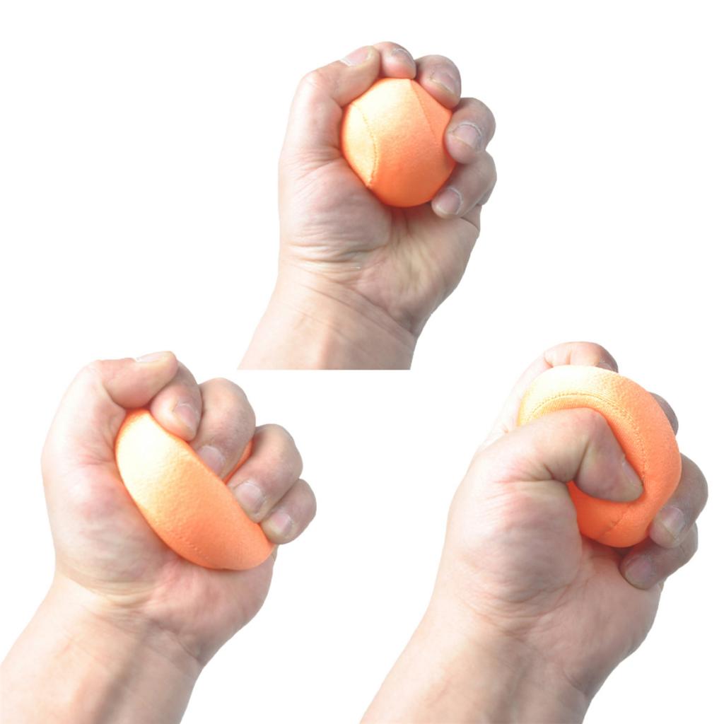 Hand Grip Squeeze Ball Finger Wrist Exercise Stress Relief Blue