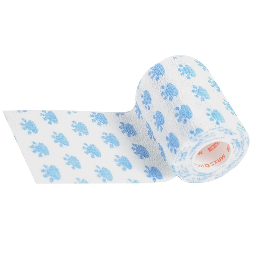 Elastic Non Woven Self Adhesive Cohesive Wrap Bandage Tape 3 Inch White