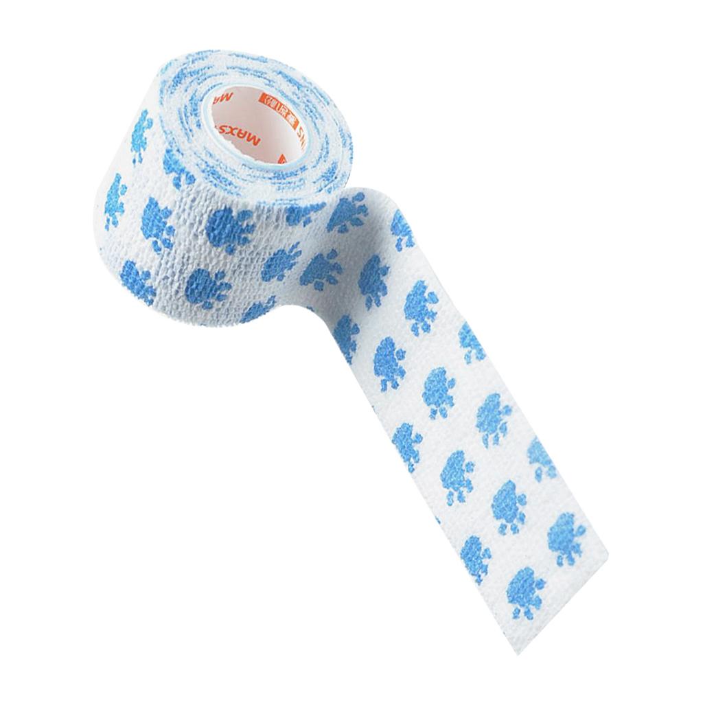 Elastic Non Woven Self Adhesive Cohesive Wrap Bandage Tape 2 Inch White