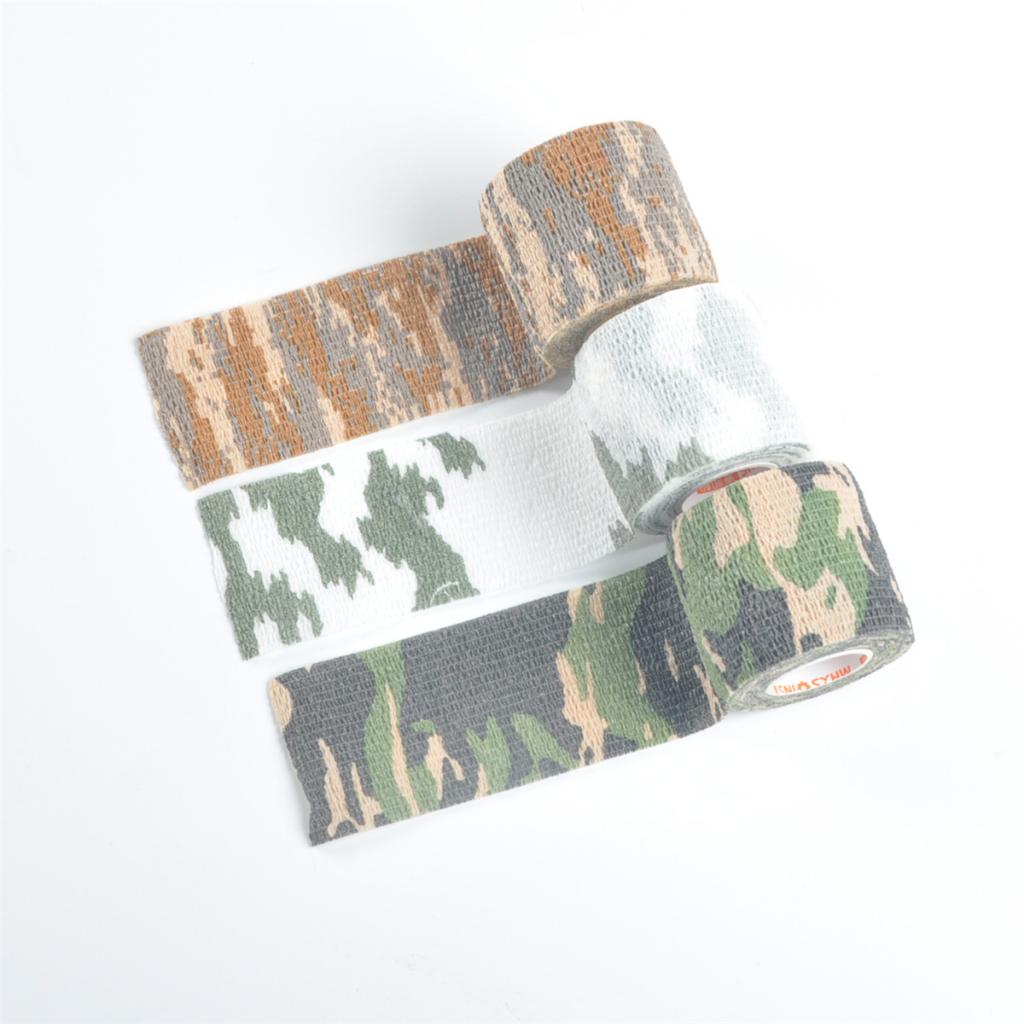 Camouflage Non Woven Self Adhesive Cohesive Wrap Bandage Tape 2 Inch Desert