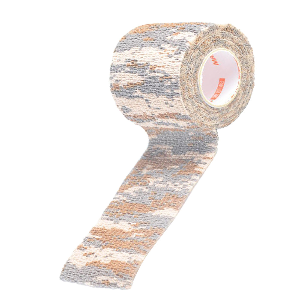 Camouflage Non Woven Self Adhesive Cohesive Wrap Bandage Tape 2 Inch Desert