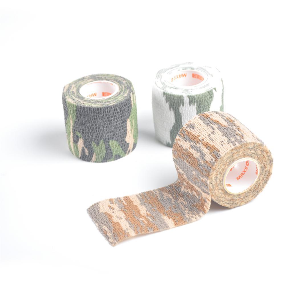 Camouflage Non Woven Self Adhesive Cohesive Wrap Bandage Tape 2 Inch Jungle