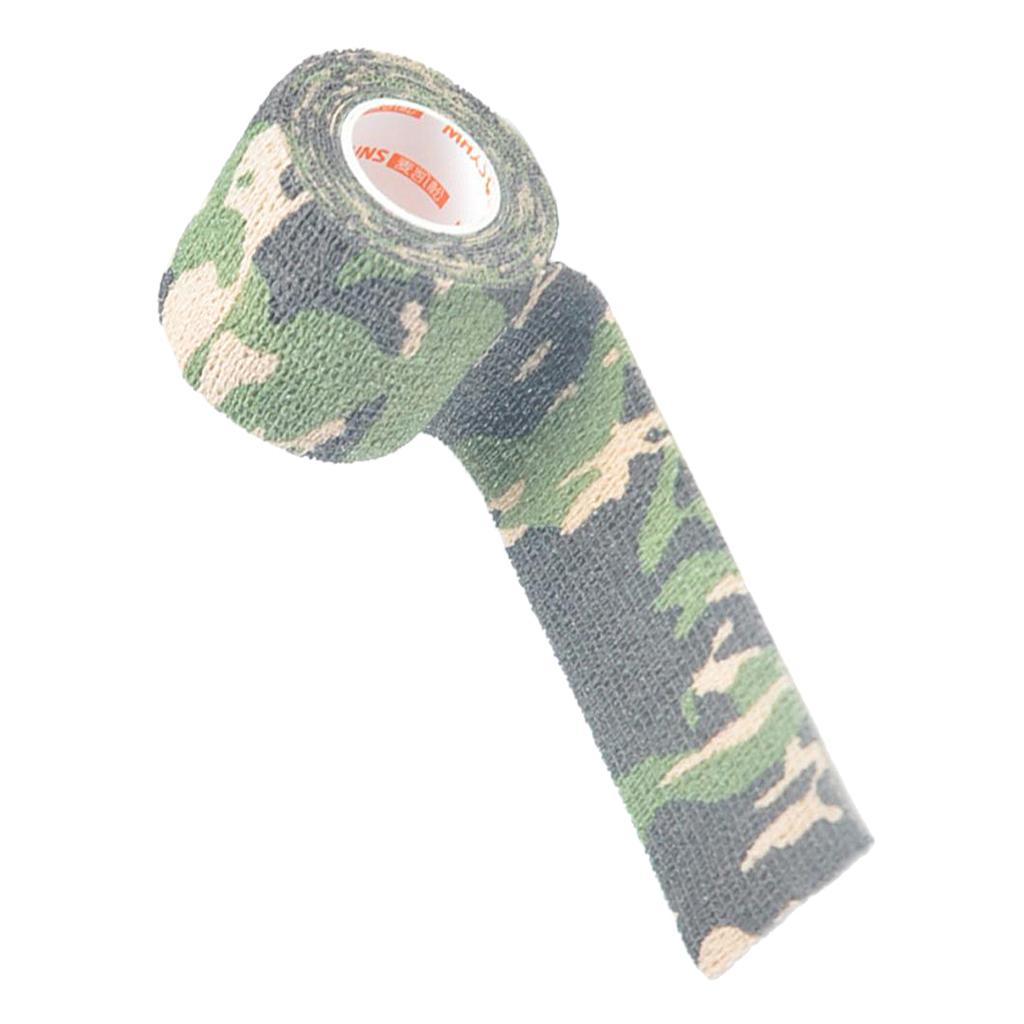 Camouflage Non Woven Self Adhesive Cohesive Wrap Bandage Tape 2 Inch Jungle