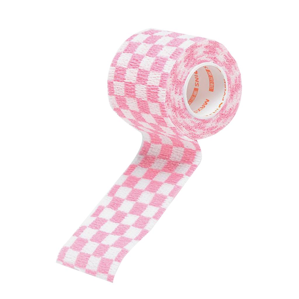 Elastic Non Woven Self Adhesive Cohesive Wrap Bandage Tape Roll 2 Inch Pink