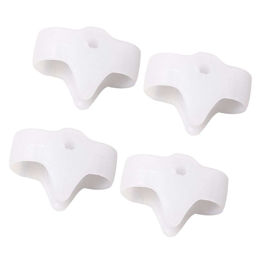 2 Pairs Toe Separators Gel Bunion Corrector  Spreader Straightener Spacer