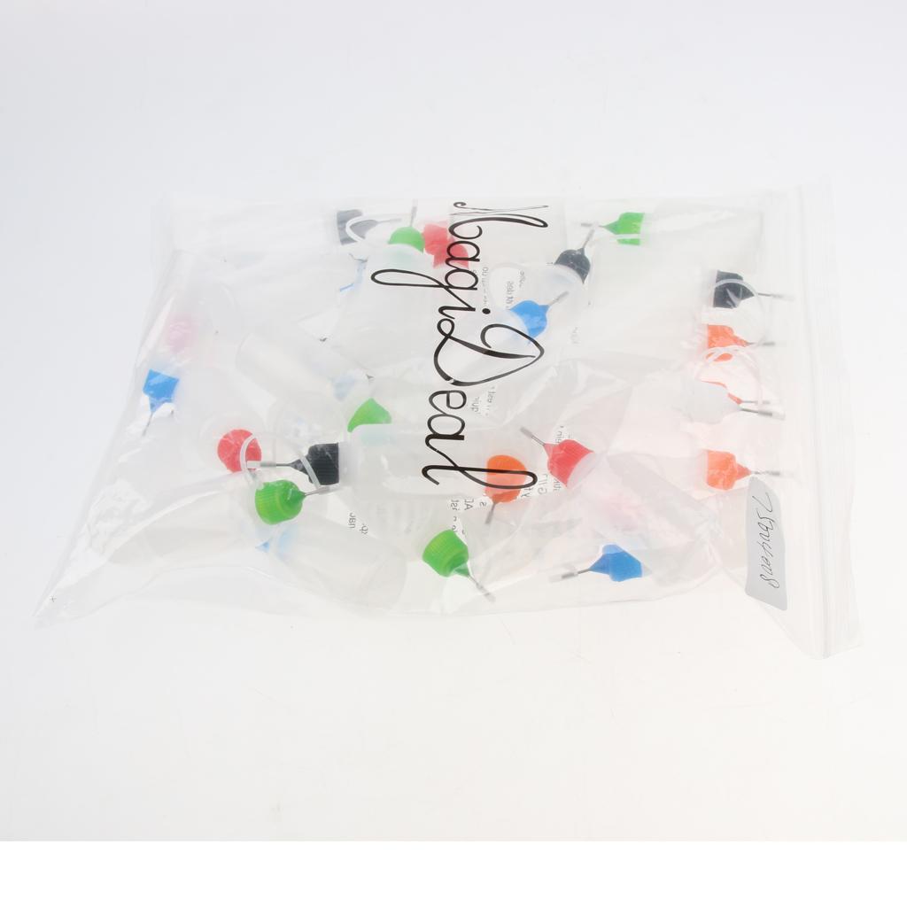30 Pieces 10/15/30ml Needle Tip Bottles Dropper Applicator for Liquid 30ml