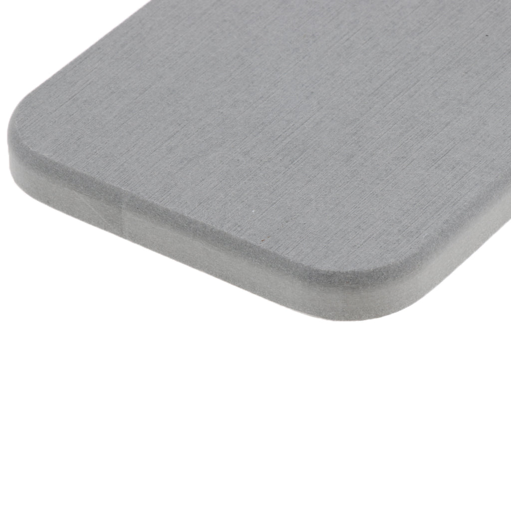 Anti Bacterial Diatomite Earth Soap Bar Saver Holder Dish Mat Coaster Gray