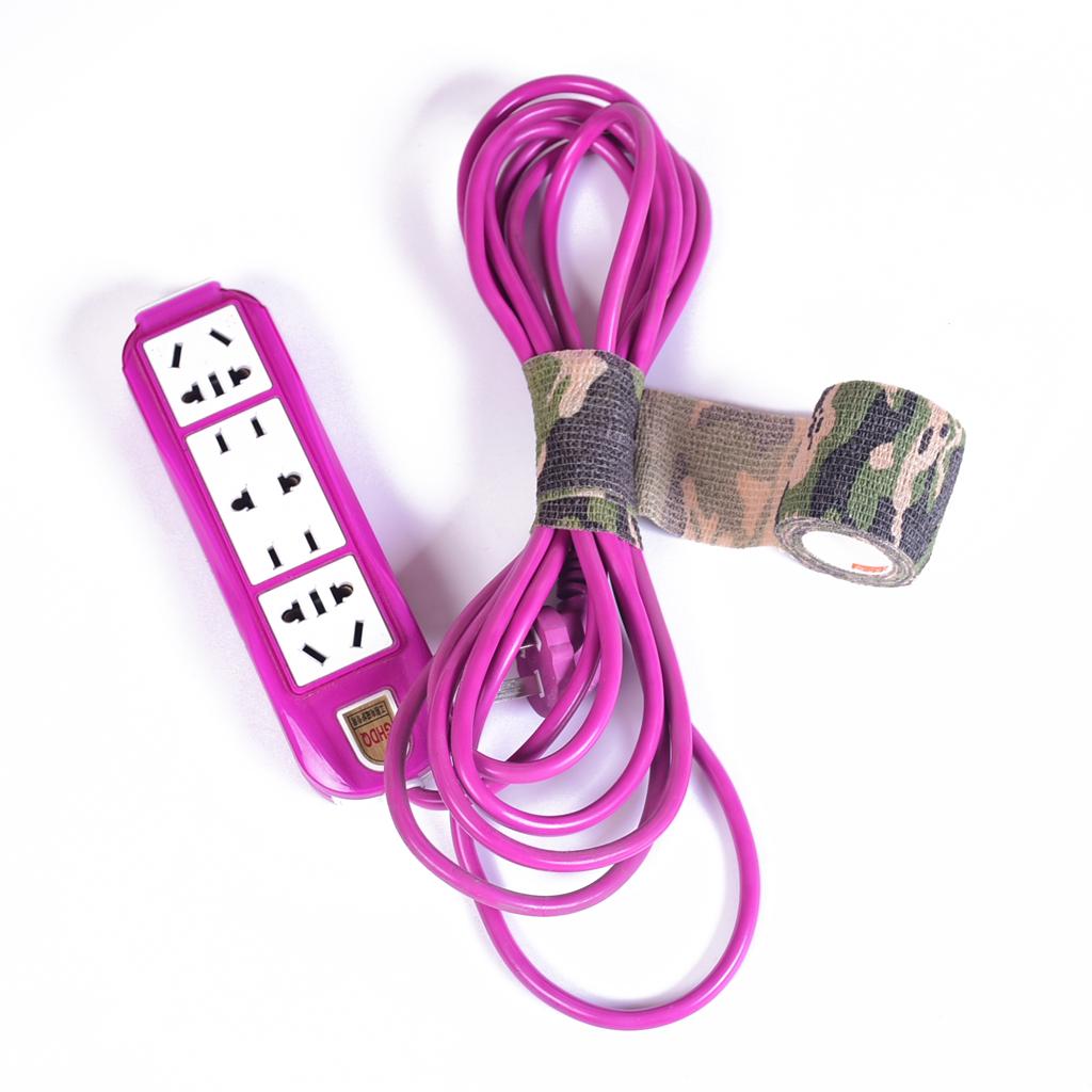 12pcs Non Woven Self Adhesive Cohesive Wrap Bandage Tape Camo Jungle