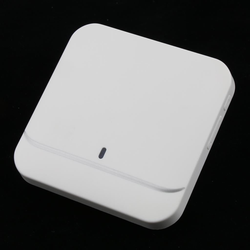 White Portable Wireless Caregiver Pager Alert with Call Button Kit US Plug