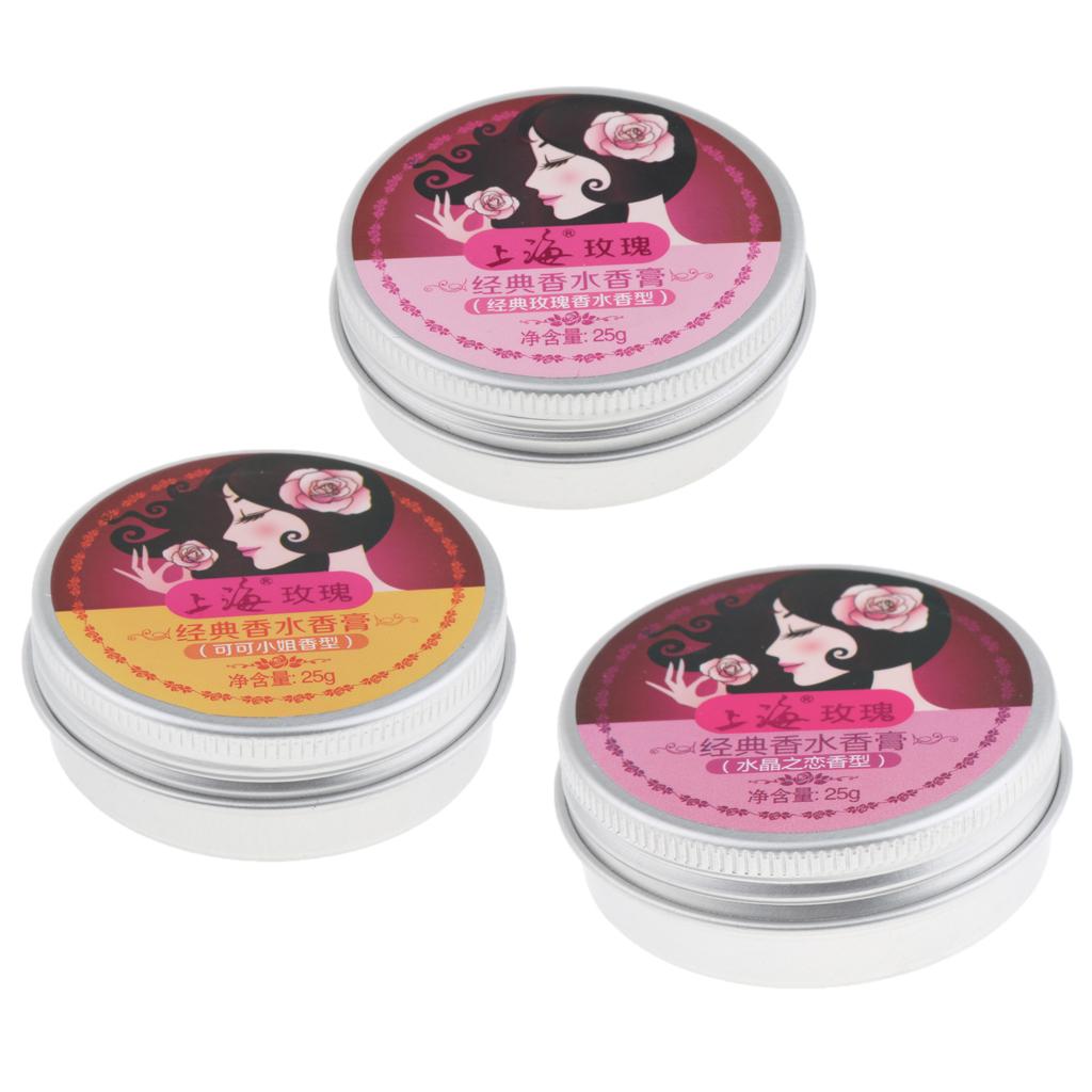 Women Original Handmade Solid Fragrance Balm Perfume Cream Miss Cocoa