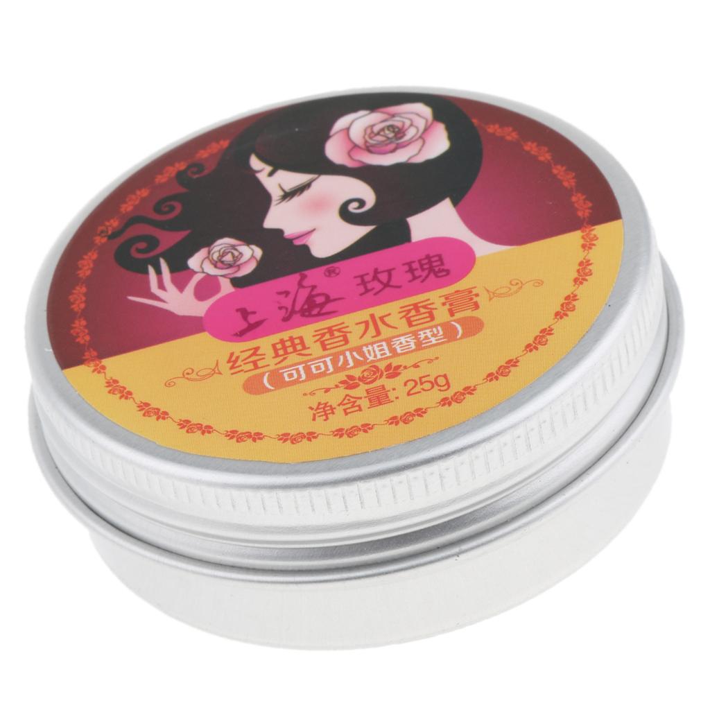 Women Original Handmade Solid Fragrance Balm Perfume Cream Miss Cocoa