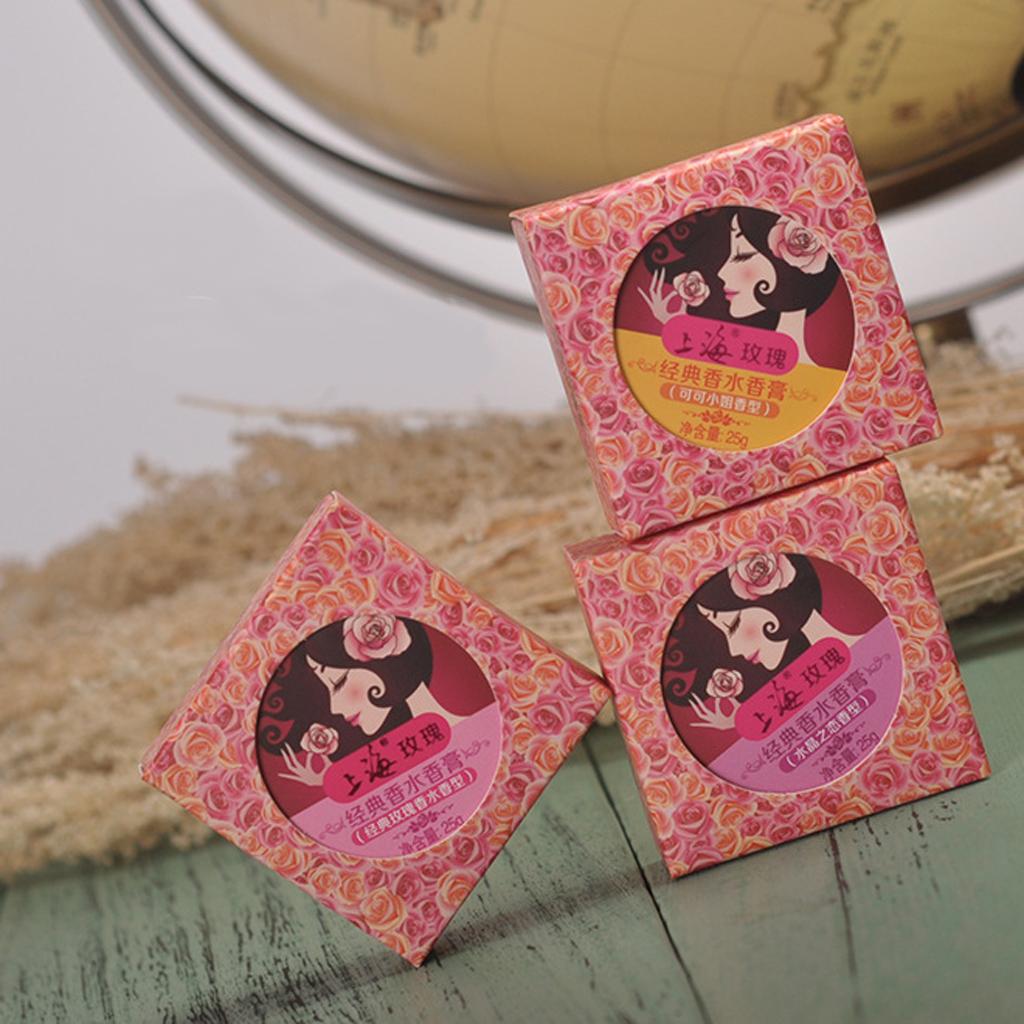 Women Original Handmade Solid Fragrance Balm Perfume Cream Miss Cocoa