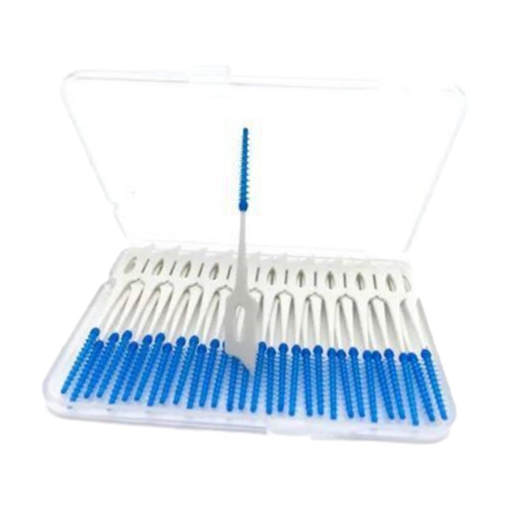 200 Pieces/ Box Dental Interdental Brush Tooth Pick Flosser Toothpick Stick