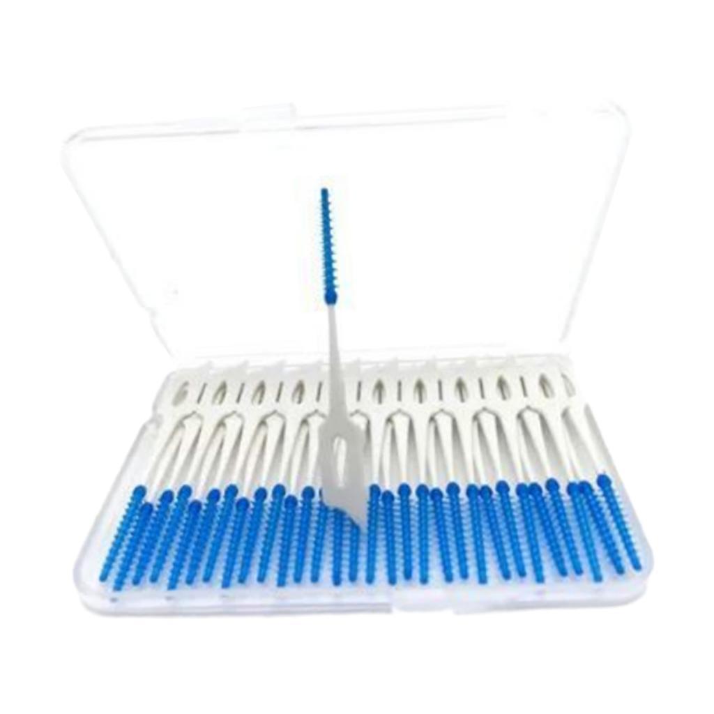 200 Pieces/ Box Dental Interdental Brush Tooth Pick Flosser Toothpick Stick