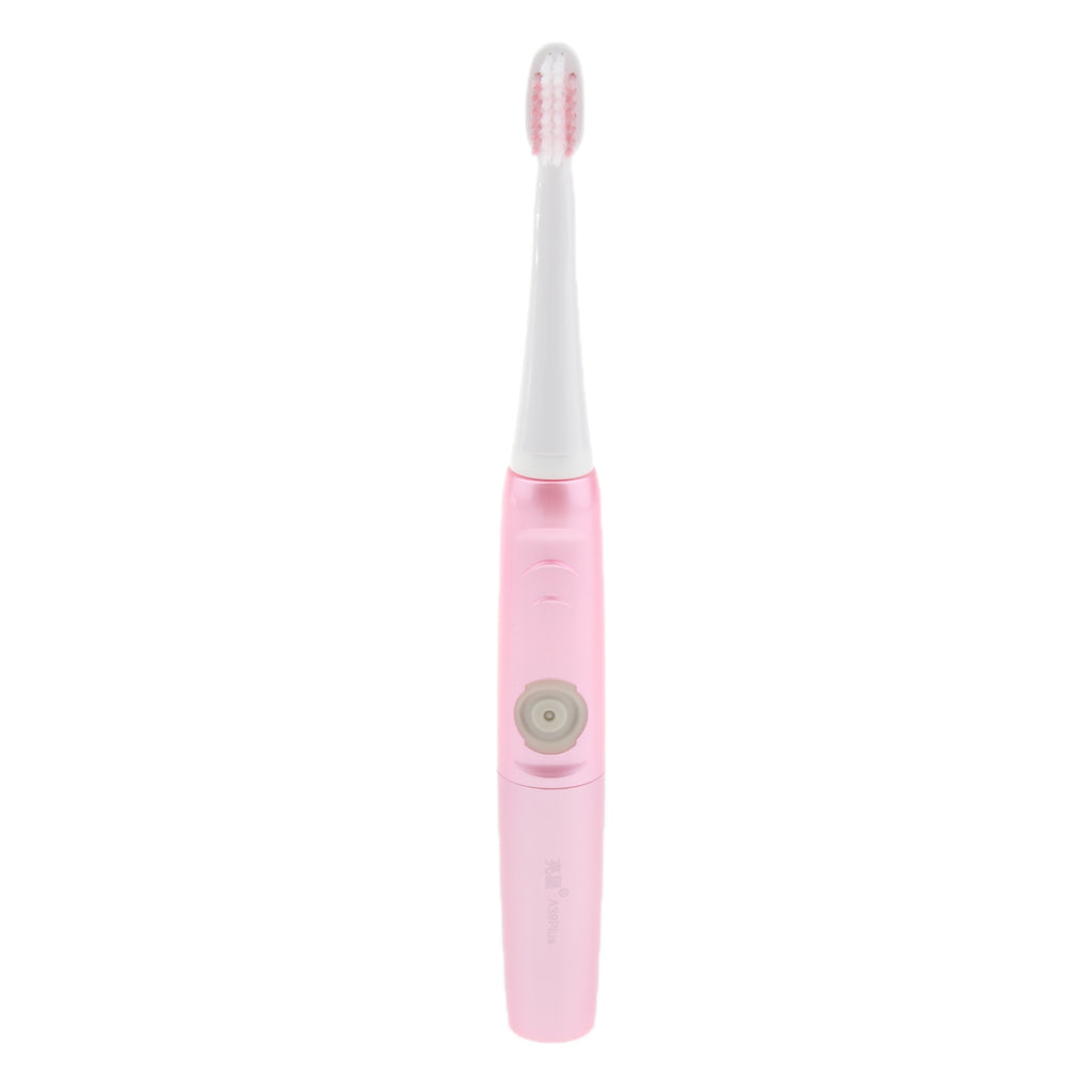 Rechargeable Electric Toothbrush Tooth Brush Set Adults US Plug Elegant Pink