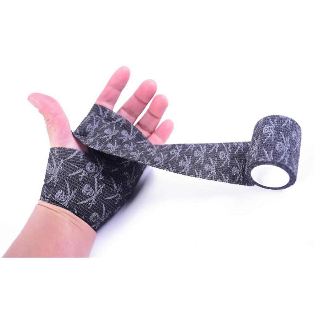 2.5cm Width Non-woven Self Adhere First Aid Bandage Wrap Tape Gauze Roll