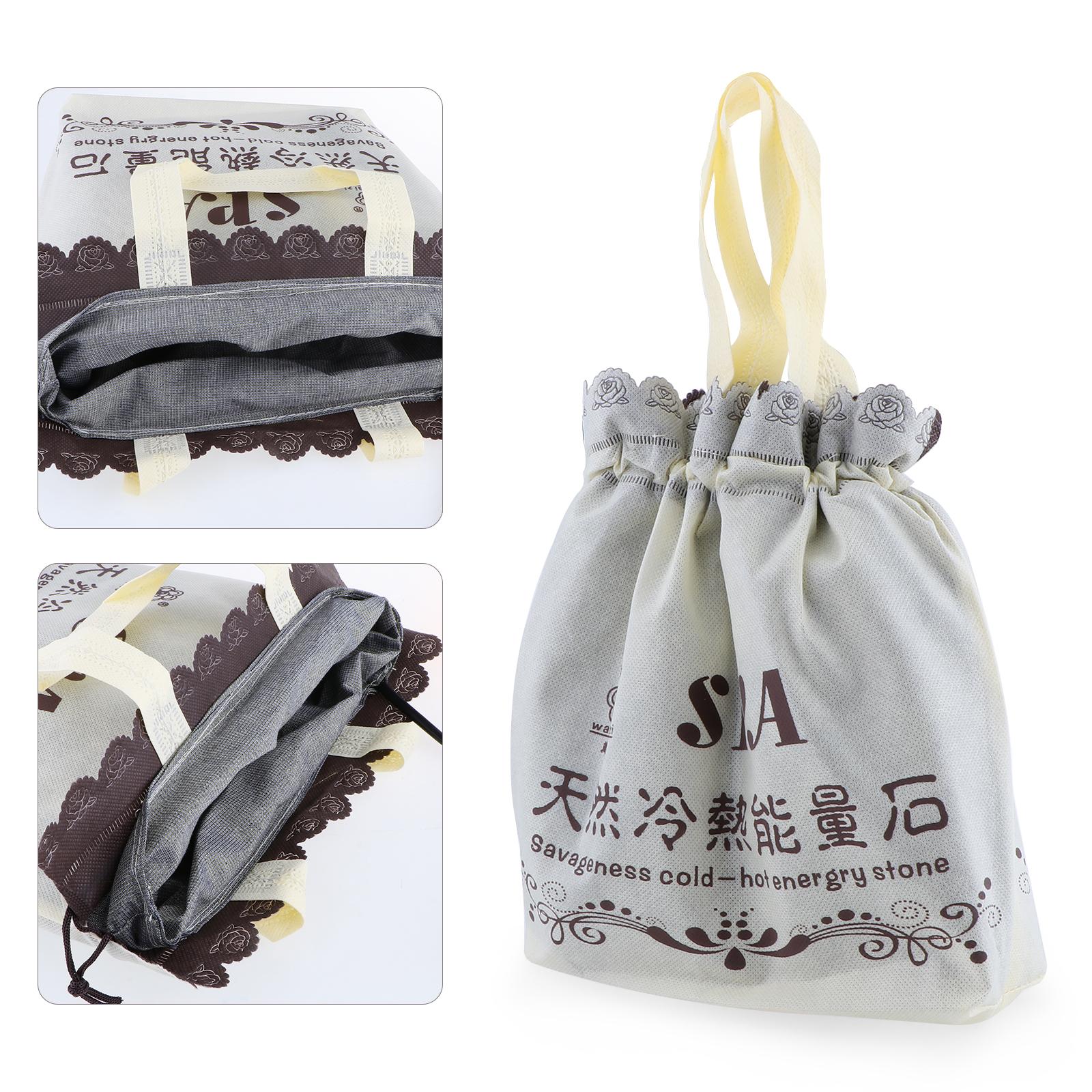 Hot Stone Heater SPA Massage Hot Stone Warmer Heat Bag for Body Relax USPlug