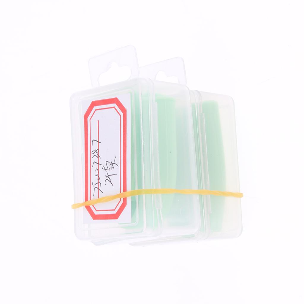 2pcs Silicone Flexible Reusable Straight Bendy Drinking Straws Green