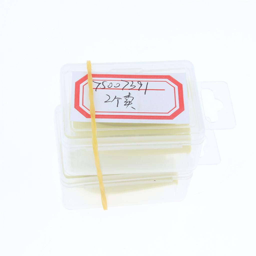2 Pieces Silicone Folding Drinking Straws Outdoor Drinkware Deep Yellow