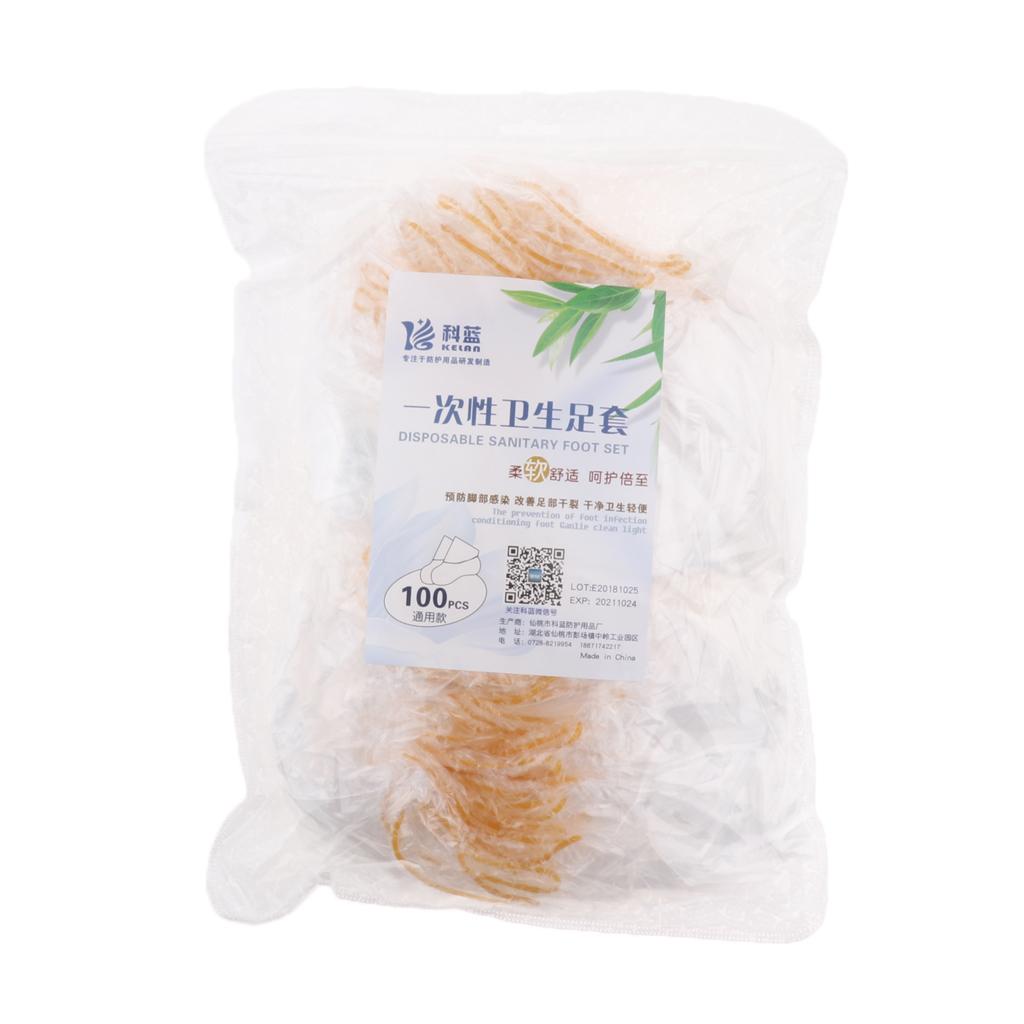 100X Plastic Disposable Wax Foot Liners Paraffin Spa Therabath Foot Bags