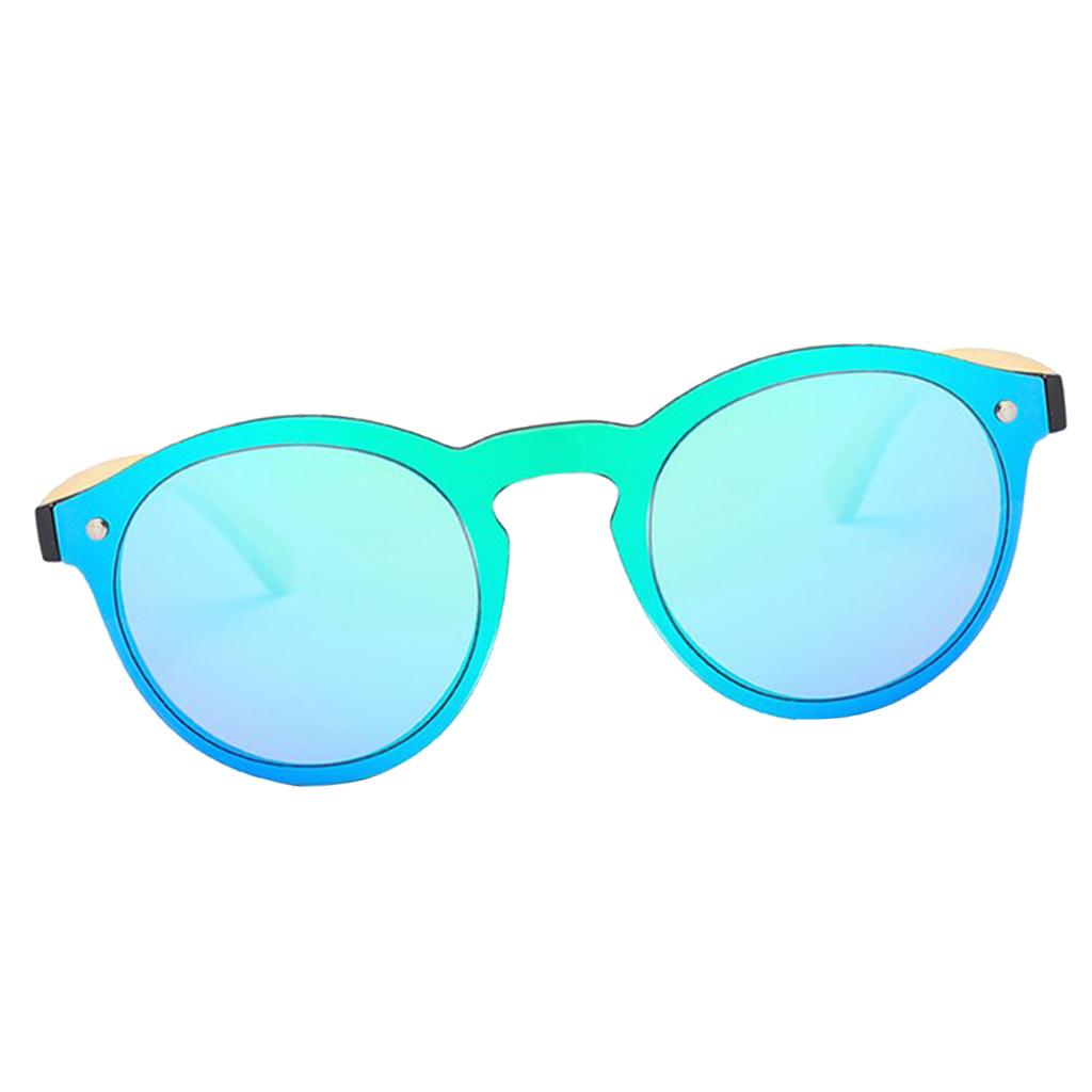Bamboo Wood Legs Sunglasses Classic Eyeglasses Eyewear for Women Men Green