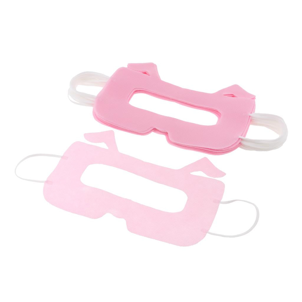 20pcs VR Disposable Eye Masks Cover for Virtual Reality Headset Pink