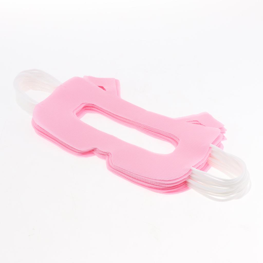 20pcs VR Disposable Eye Masks Cover for Virtual Reality Headset Pink
